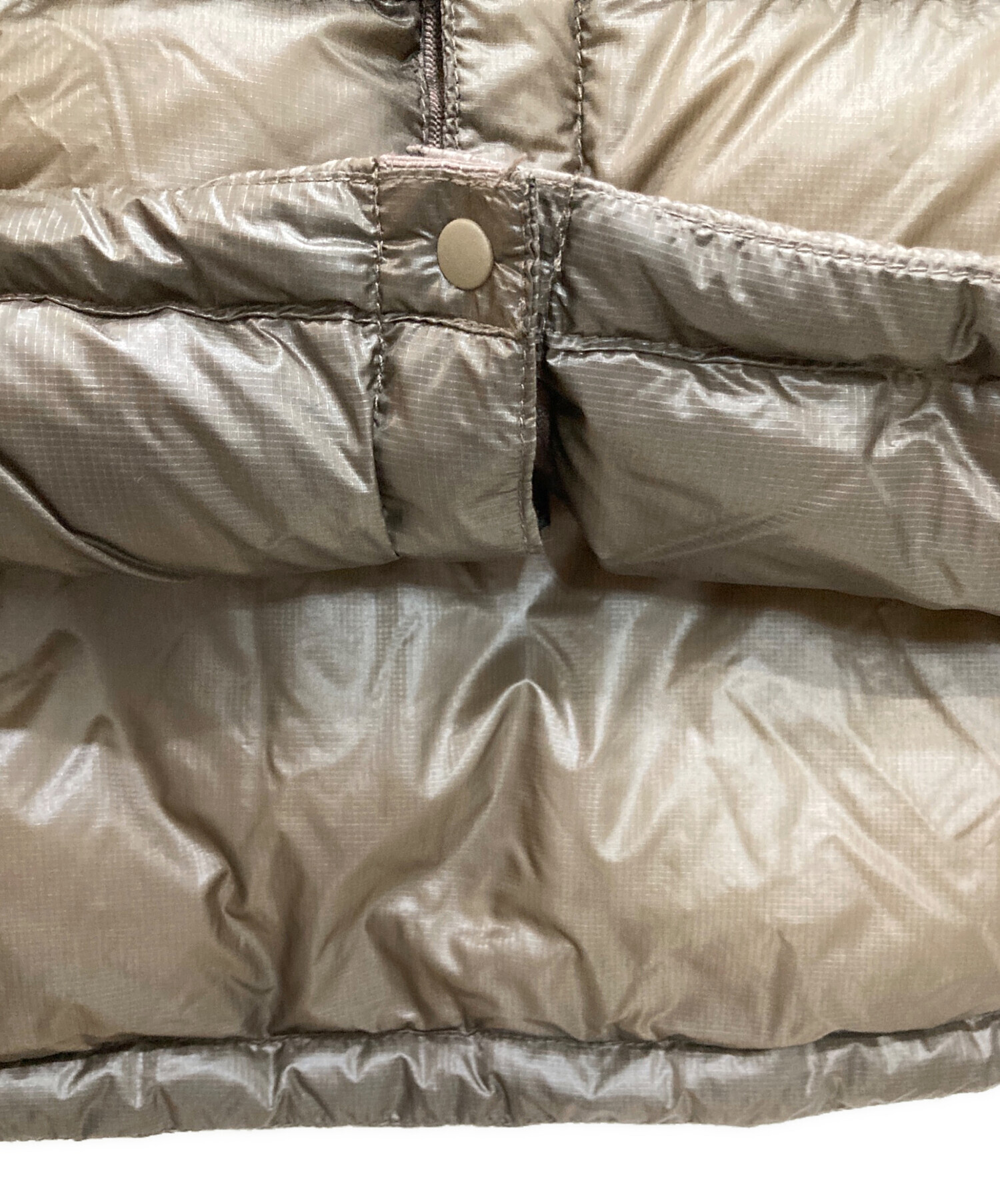 中古・古着通販】NANGA (ナンガ) インナーダウンベスト ブラウン