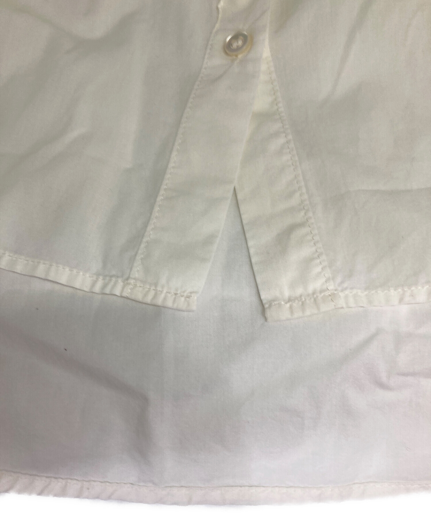 中古・古着通販】Plage (プラージュ) fluffy シャツ ホワイト サイズ 