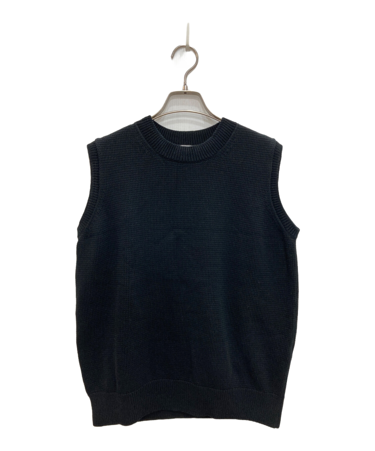 中古・古着通販】Plage (プラージュ) Italian Yarn タンク ブラック