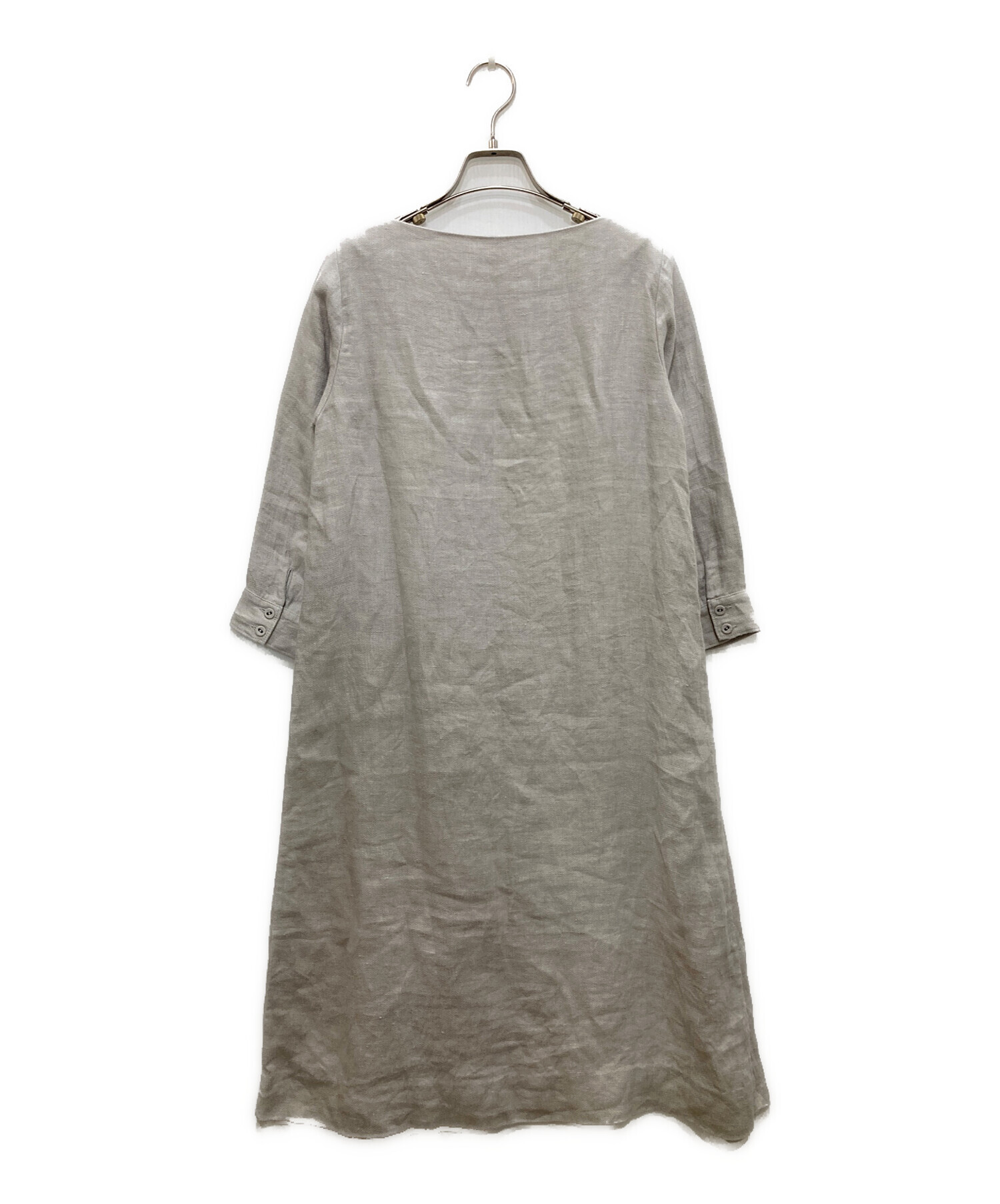 エヴァムエヴァ evam eva コート サイズ1 S ダークグレー レディース 冬物 evam eva エヴァムエヴァ ウール ロング コート e233t161-mn