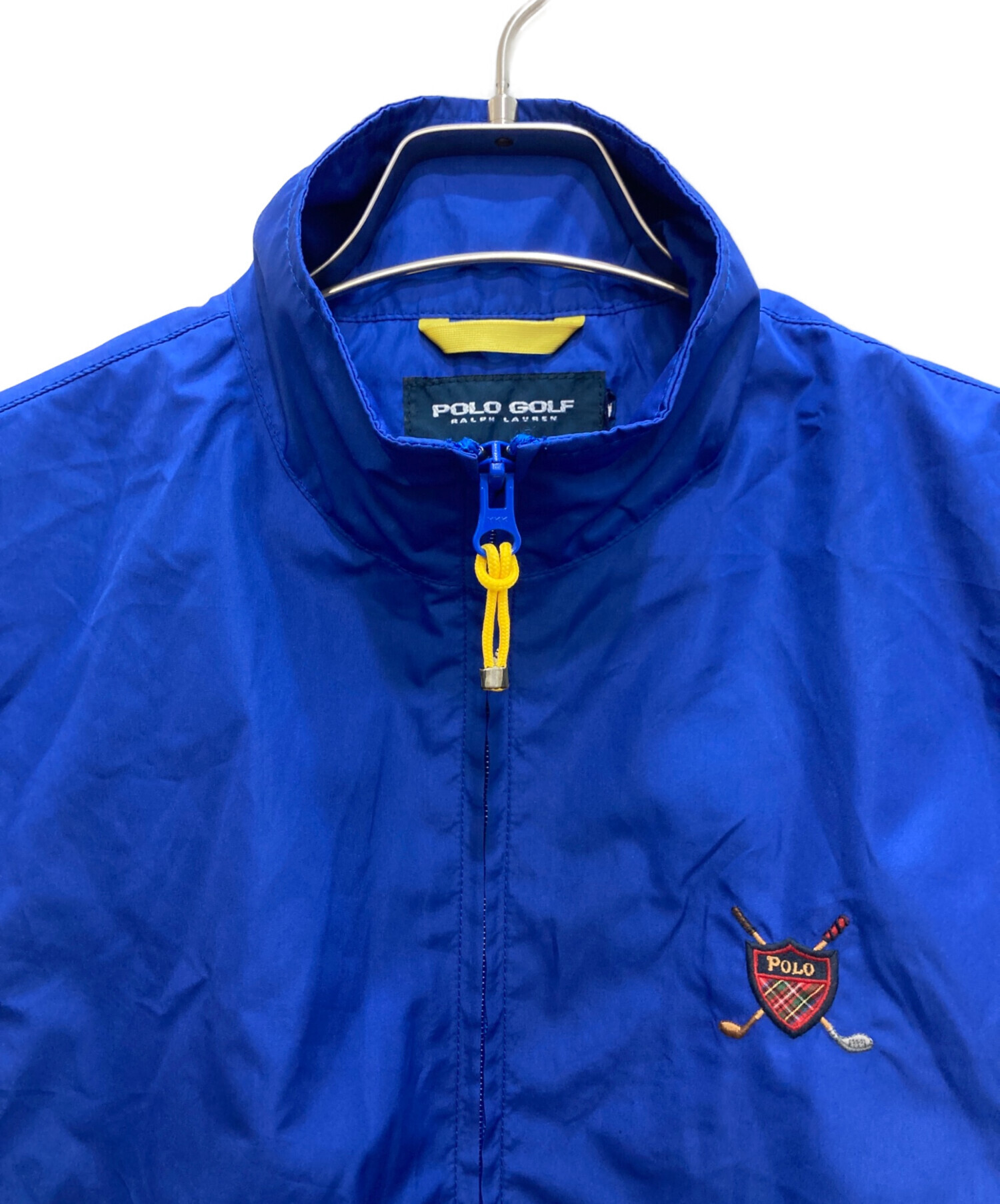 中古・古着通販】POLO GOLF (ポロ ゴルフ) ジップベスト ブルー サイズ