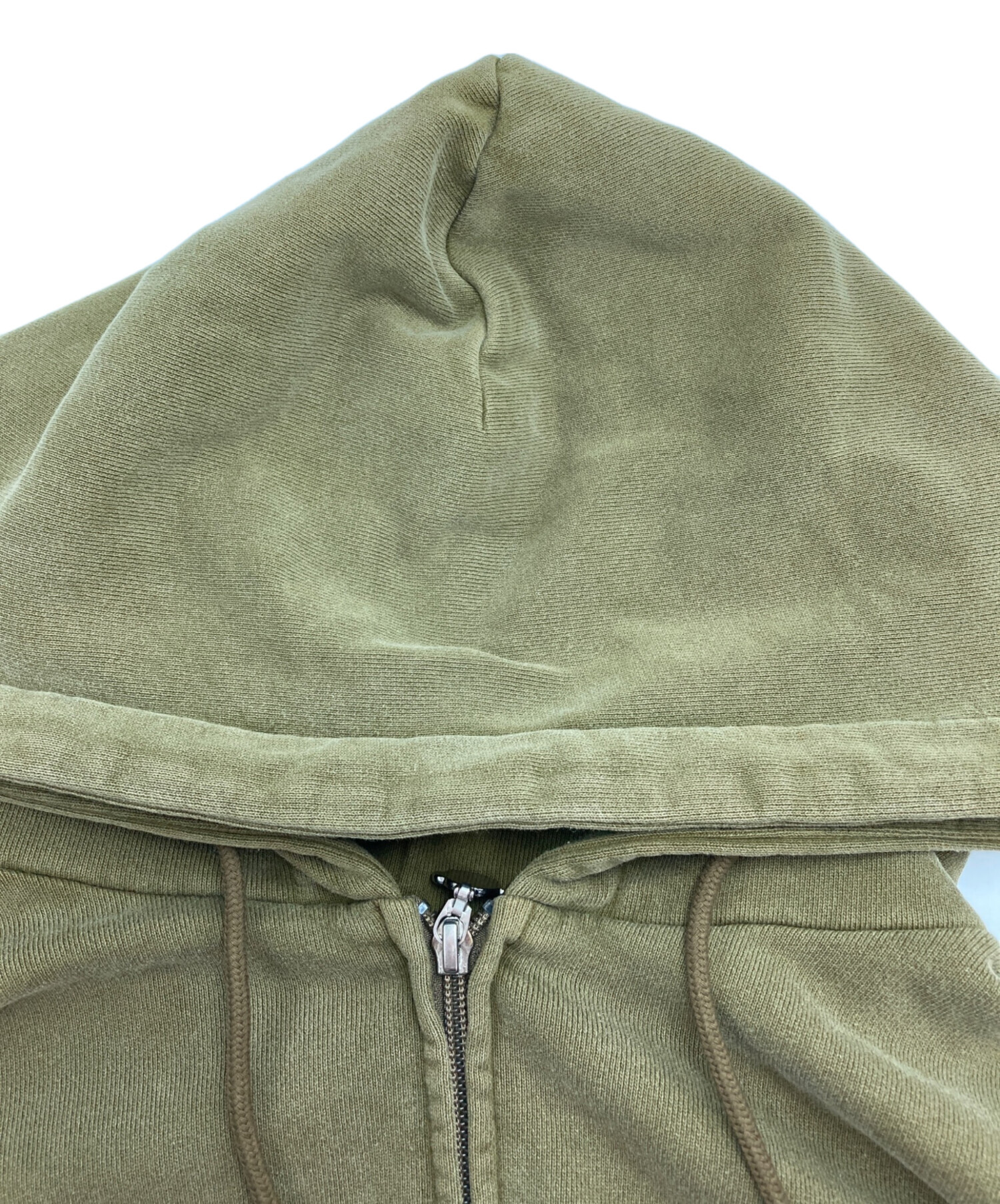 中古・古着通販】KEBOZ (ケボズ) ジップパーカー オリーブ サイズ:L 