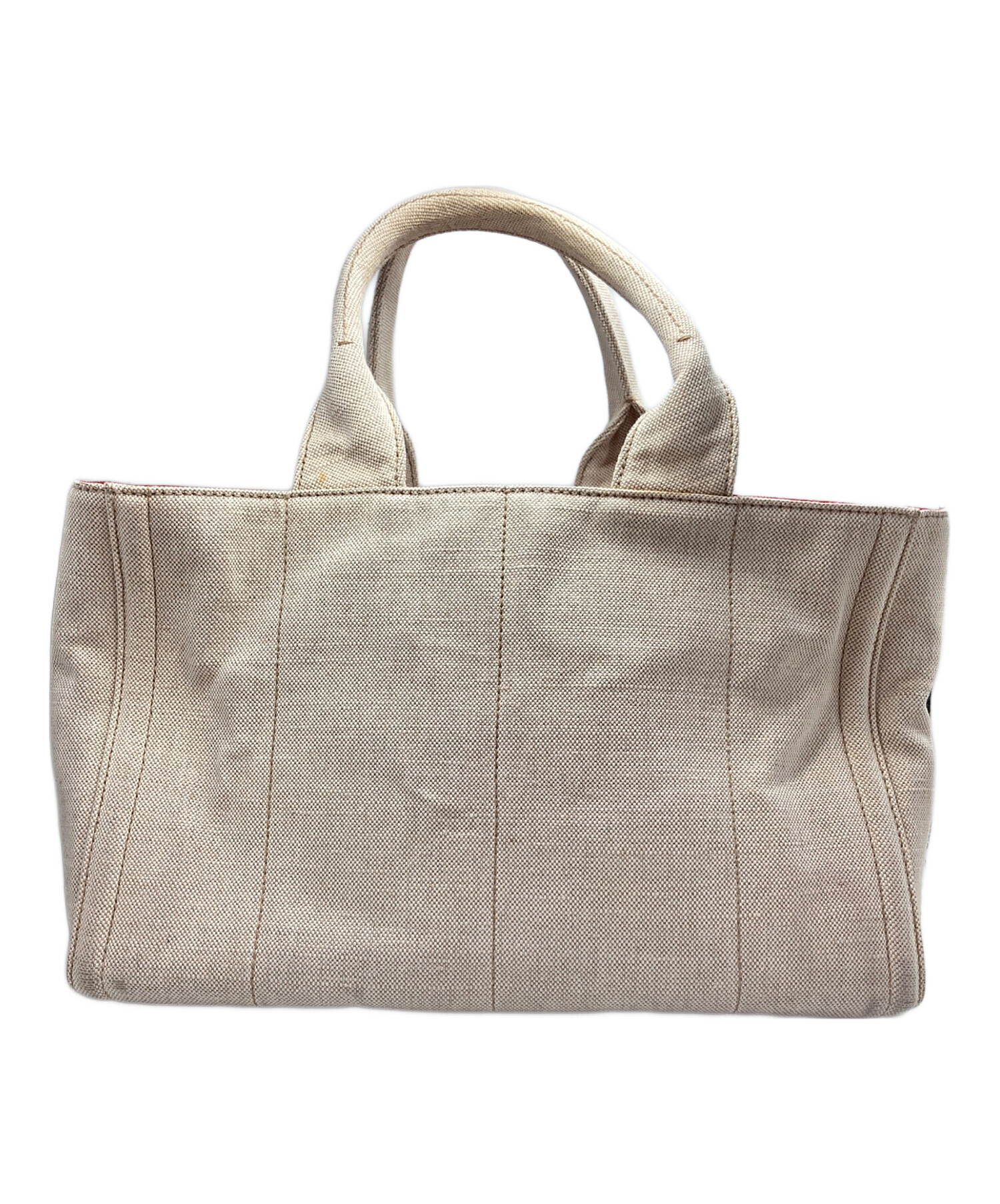 中古・古着通販】PRADA (プラダ) ハンドバッグ ベージュ｜ブランド