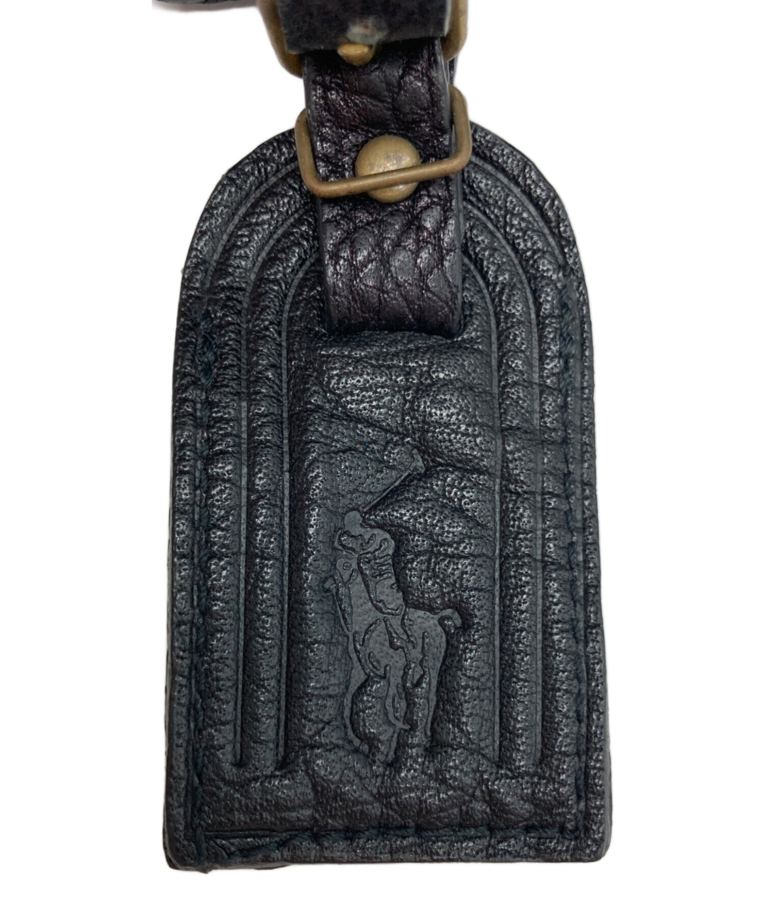 【未使用】ラルフローレン ショルダーバッグ ブラック 中古・古着通販】RALPH LAUREN (ラルフローレン) ショルダーバッグ