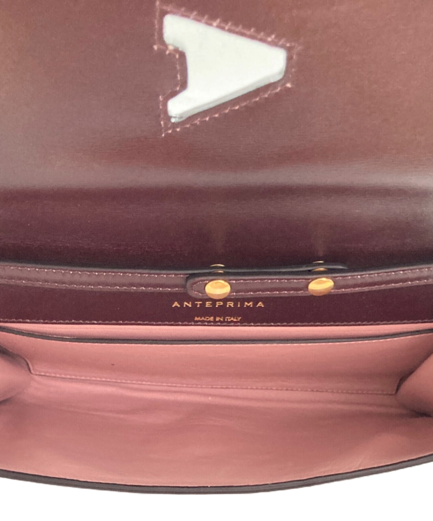 中古・古着通販】ANTEPRIMA (アンテプリマ) ターンロックレザーワン