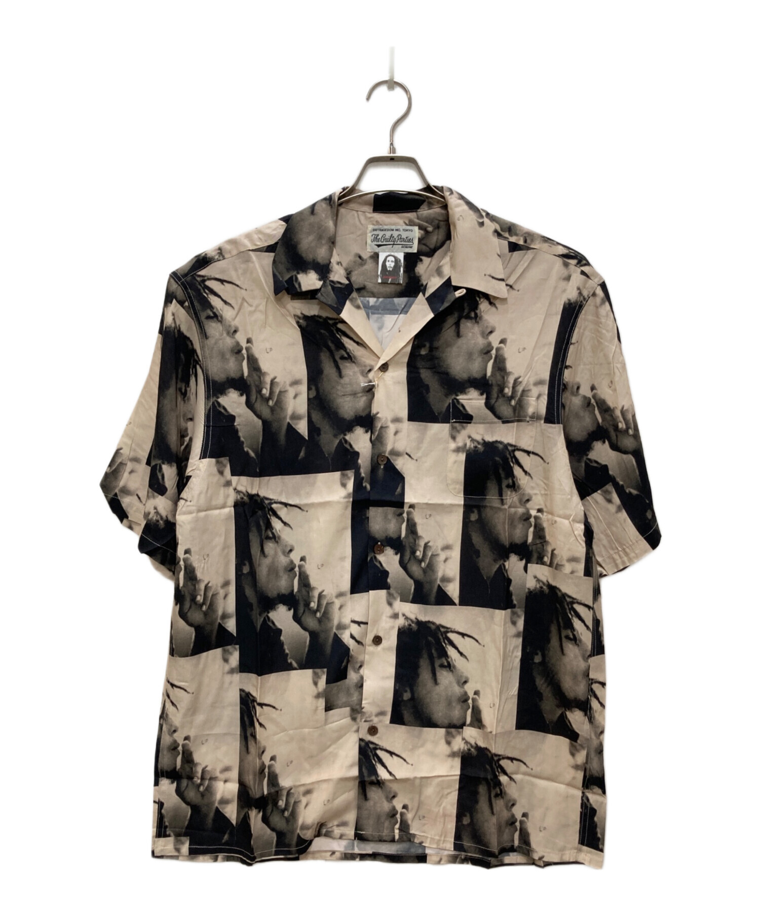 【XL】ワコマリア ボブマーリー アロハ ハワイアンシャツ WACKO MARIA (ワコマリア) BOB MARLEY HAWAIIAN SHIRT