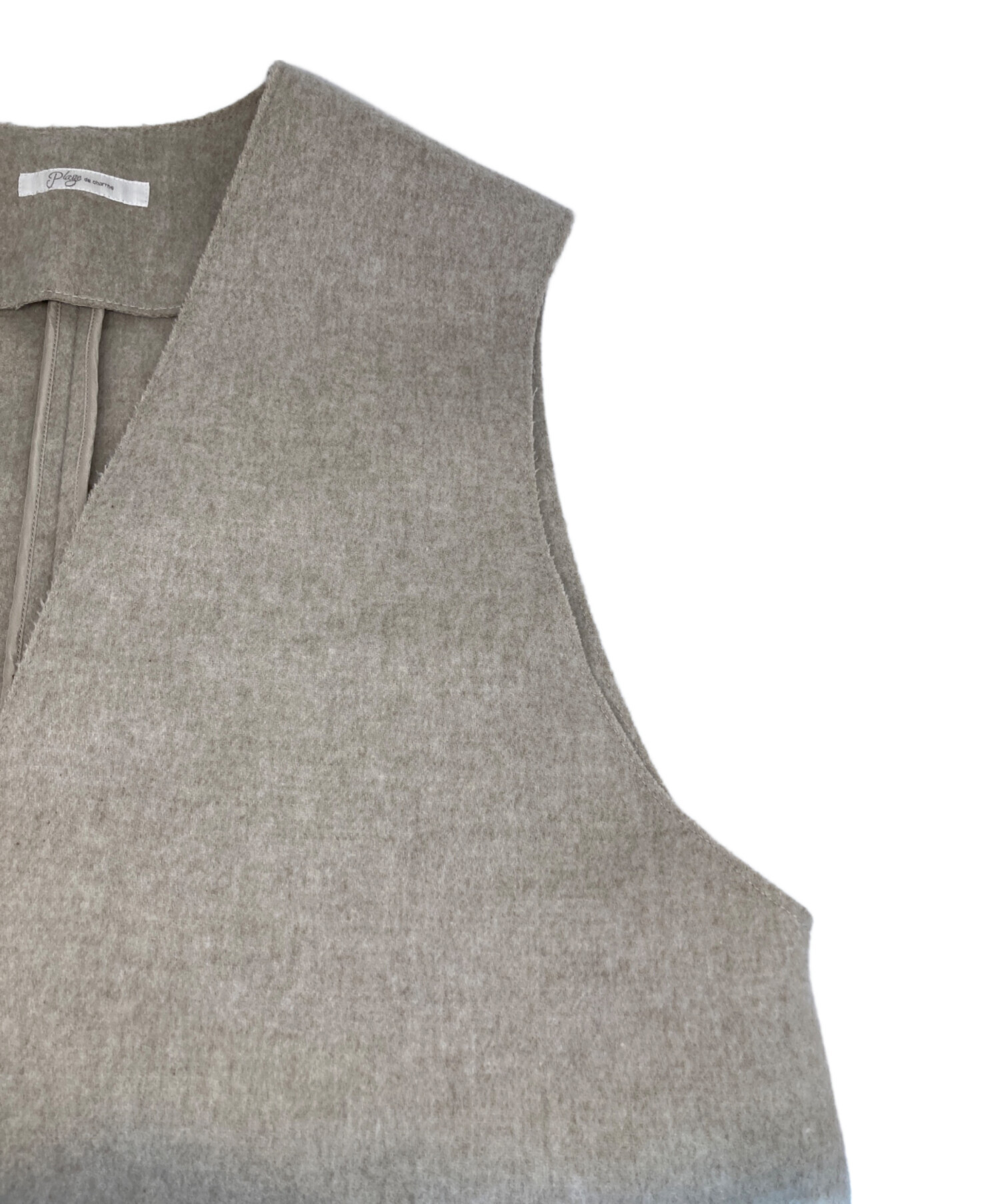 お取引中【Plage】オーバーベスト/ナチュラル 追加》WO オーバーベスト（ベスト）｜Plage（プラージュ）の