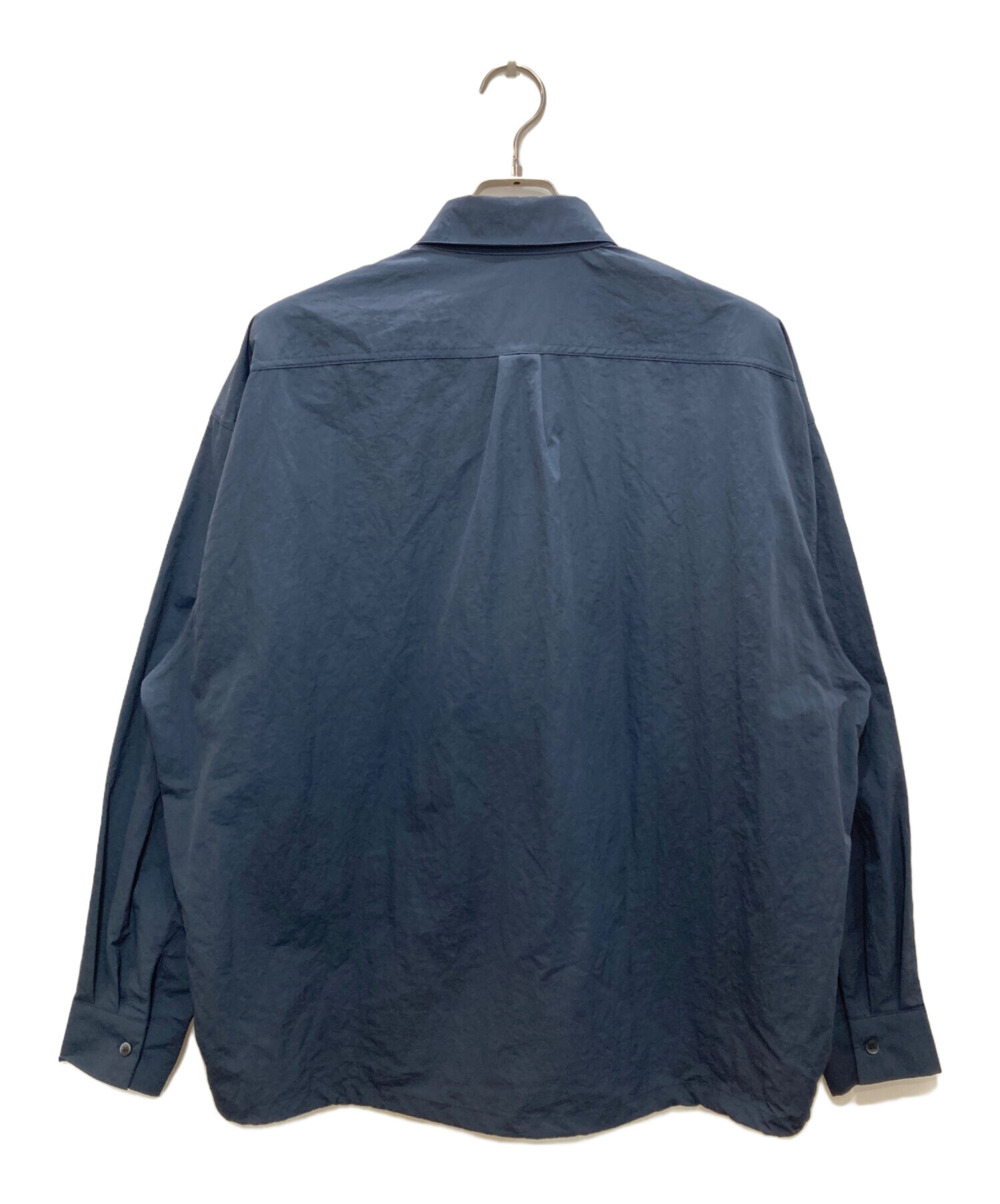 中古・古着通販】natto (ナット) loose silhouette nylon shirt/ルーズ 