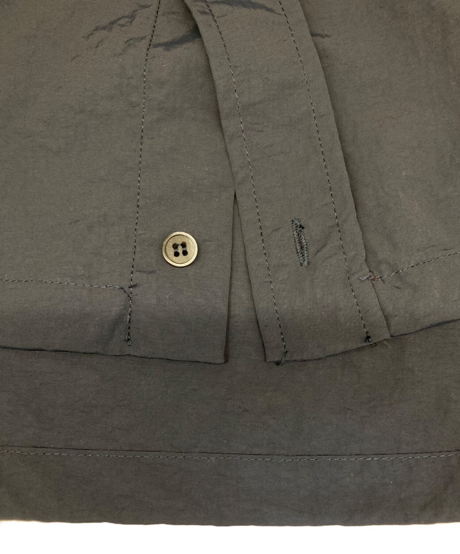 中古・古着通販】natto (ナット) loose silhouette nylon shirt/ルーズ 