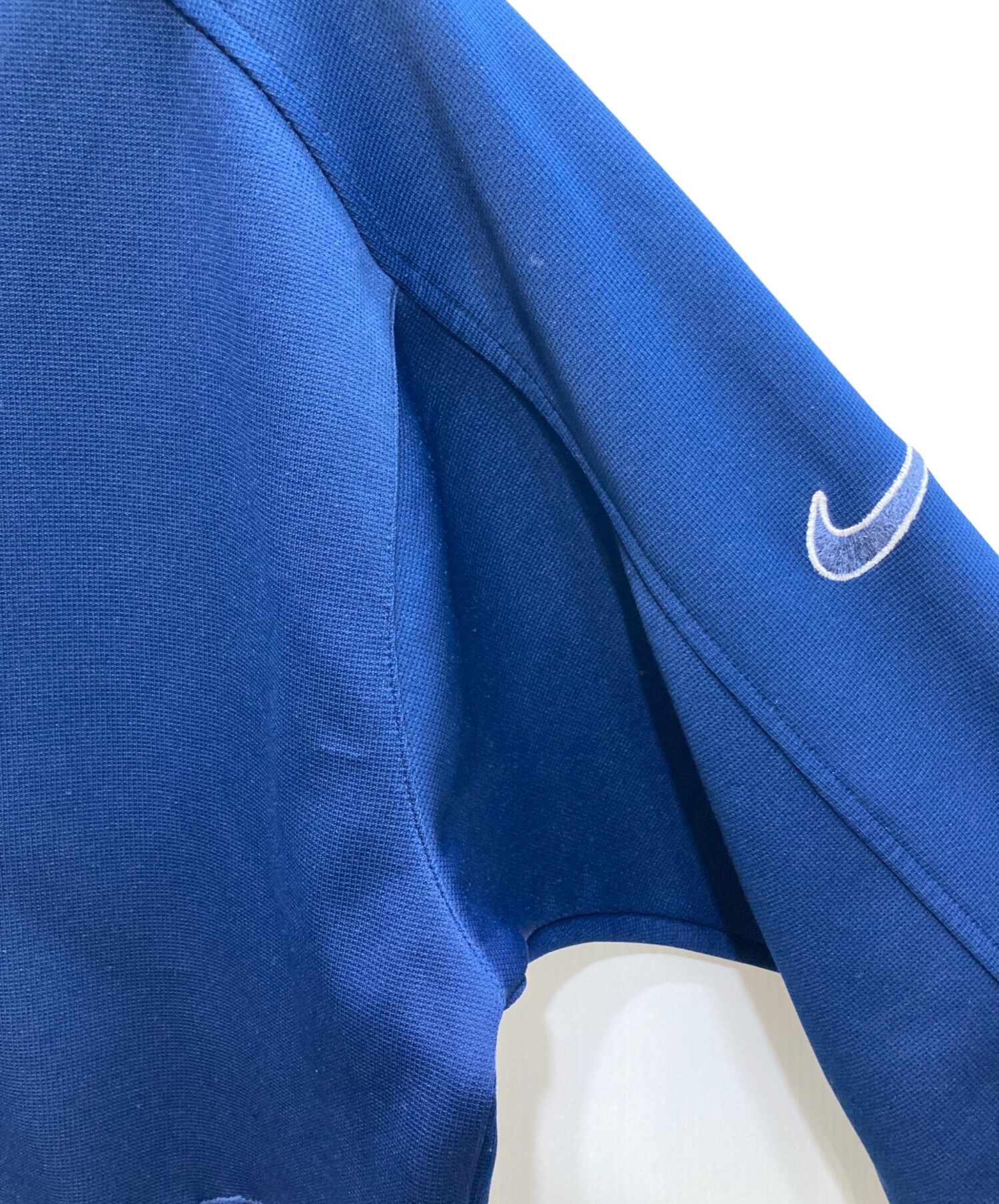 中古・古着通販】NIKE (ナイキ) ハーフジップパーカー ネイビー サイズ