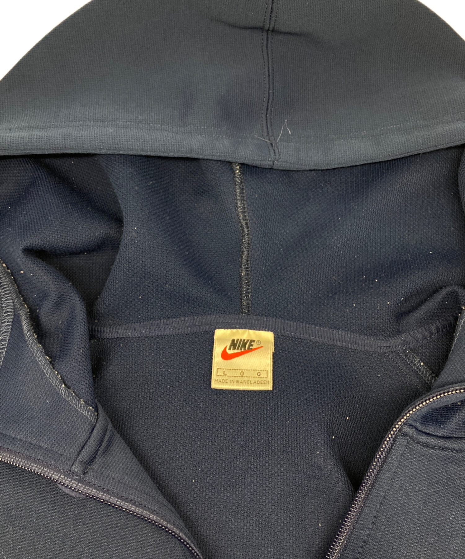 中古・古着通販】NIKE (ナイキ) ハーフジップパーカー ネイビー サイズ