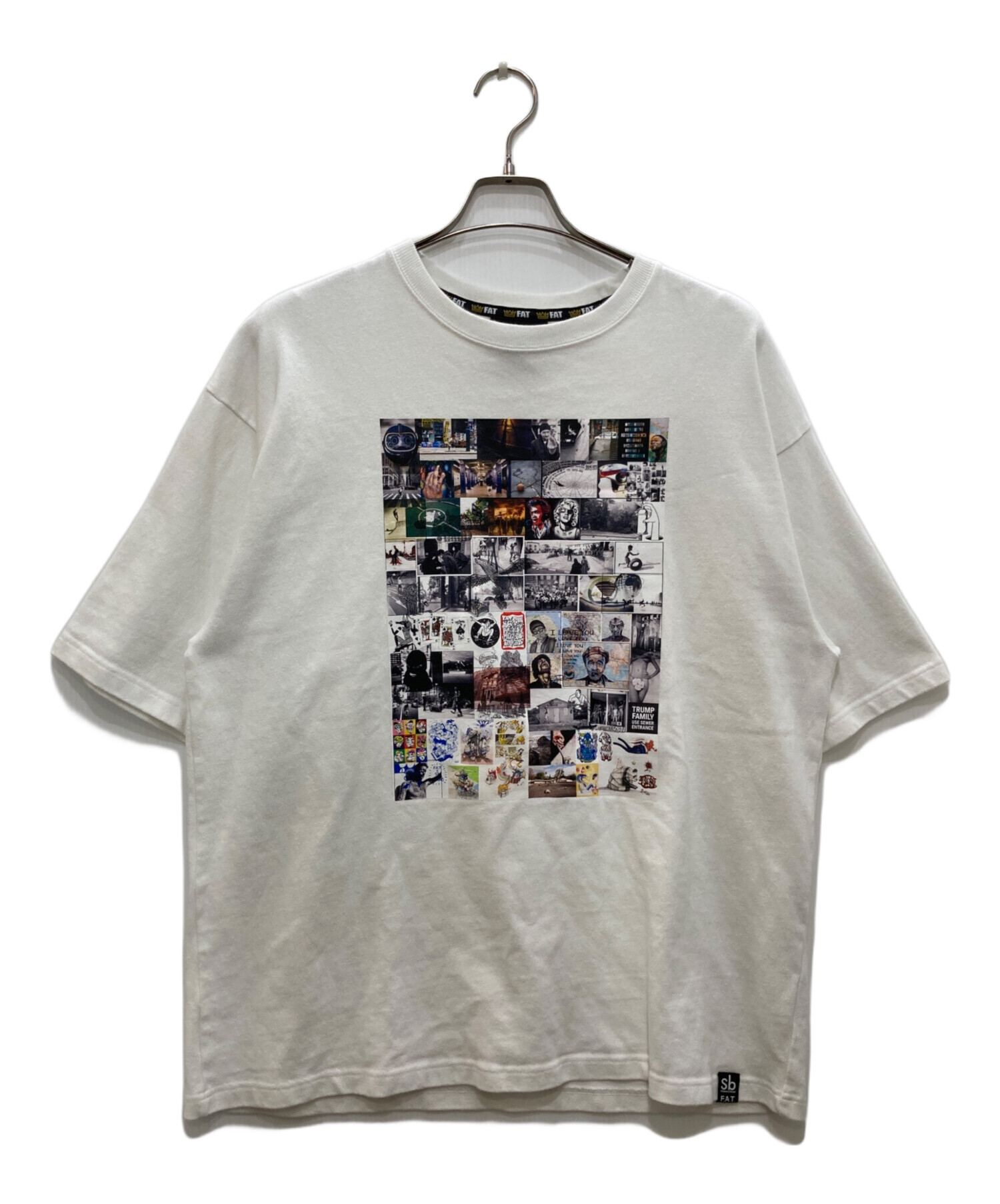 中古・古着通販】FAT (エフエーティー) Tシャツ ホワイト サイズ:FAT