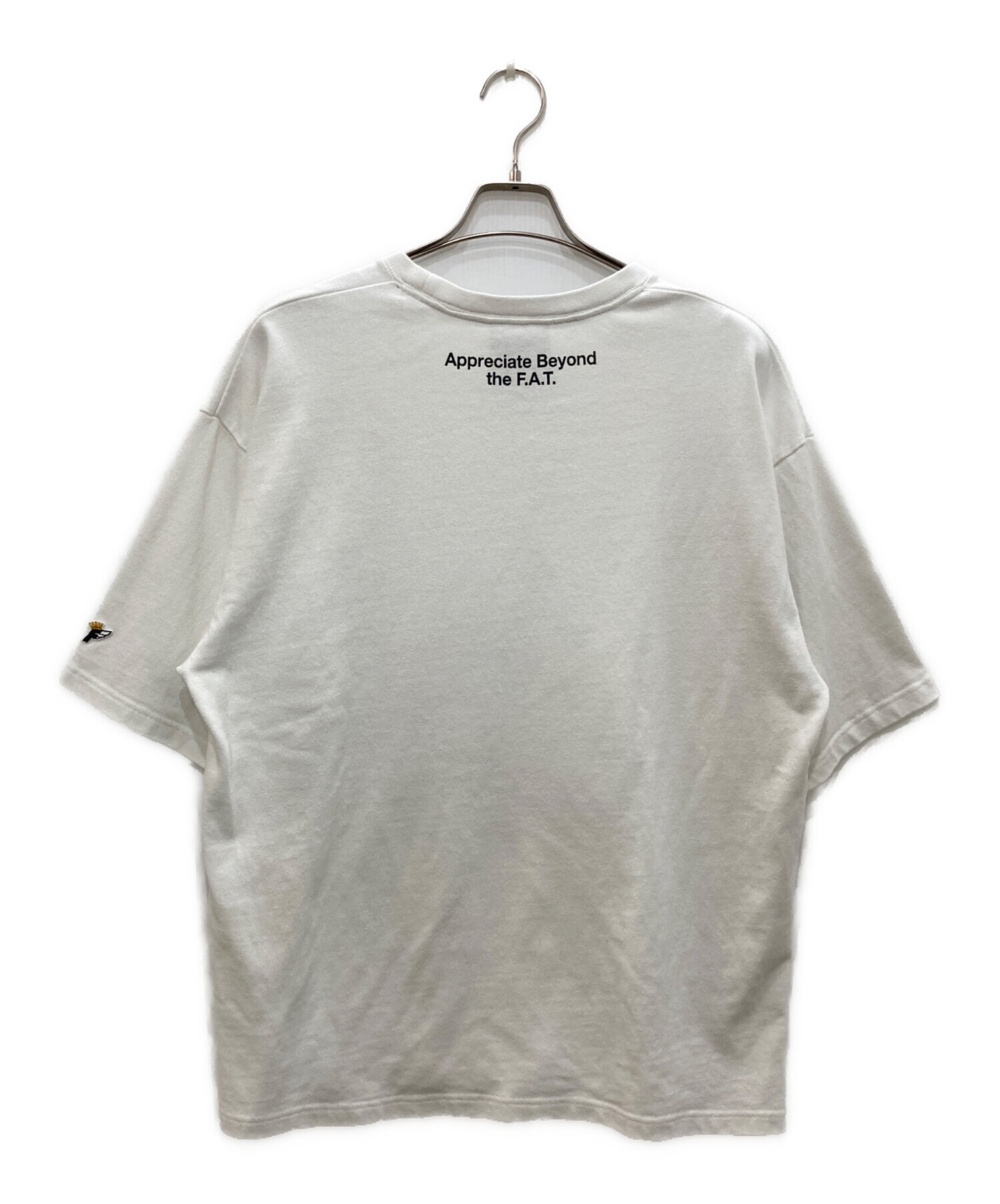 中古・古着通販】FAT (エフエーティー) Tシャツ ホワイト サイズ:FAT 