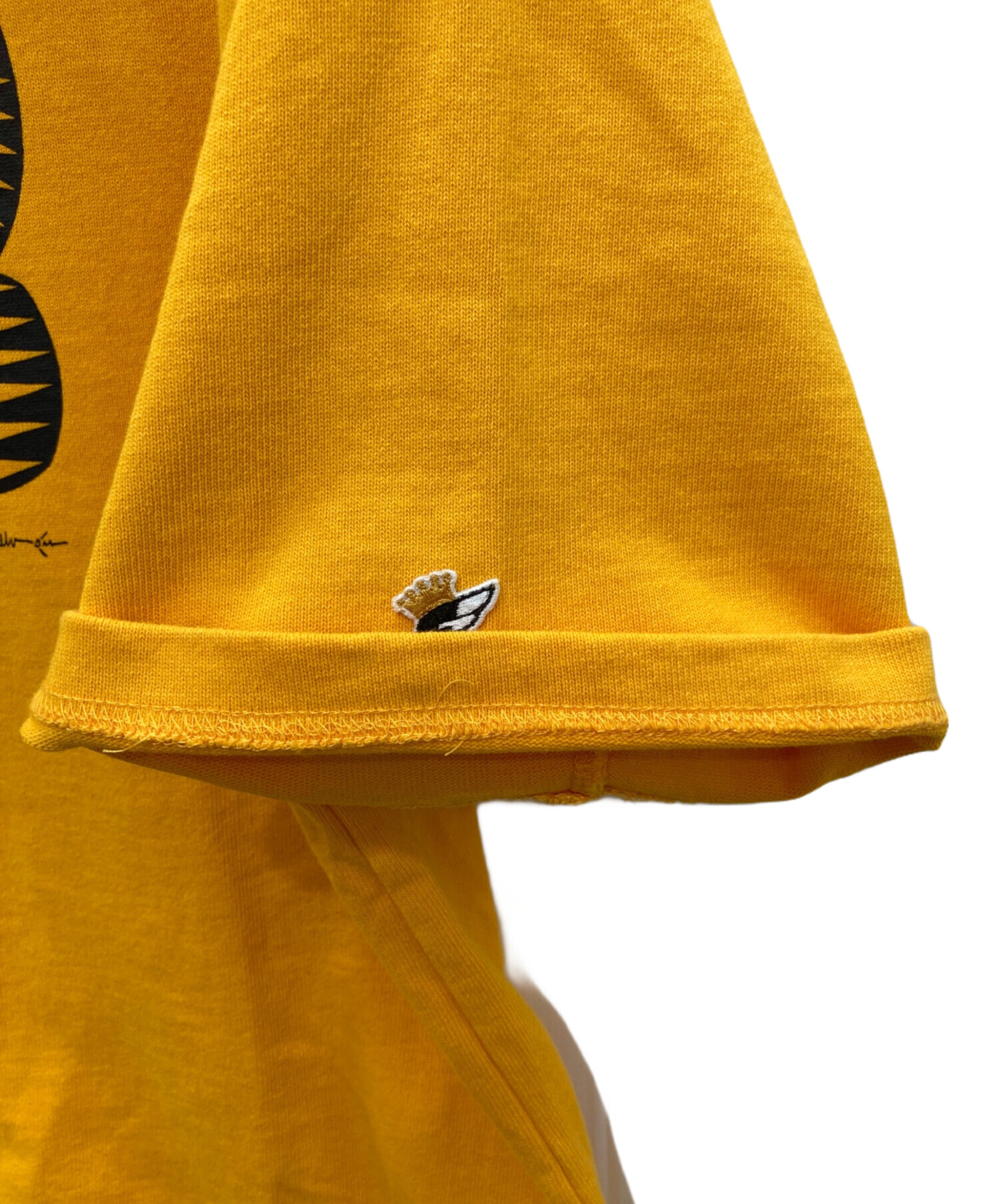 中古・古着通販】FAT (エフエーティー) Tシャツ イエロー サイズ:FAT