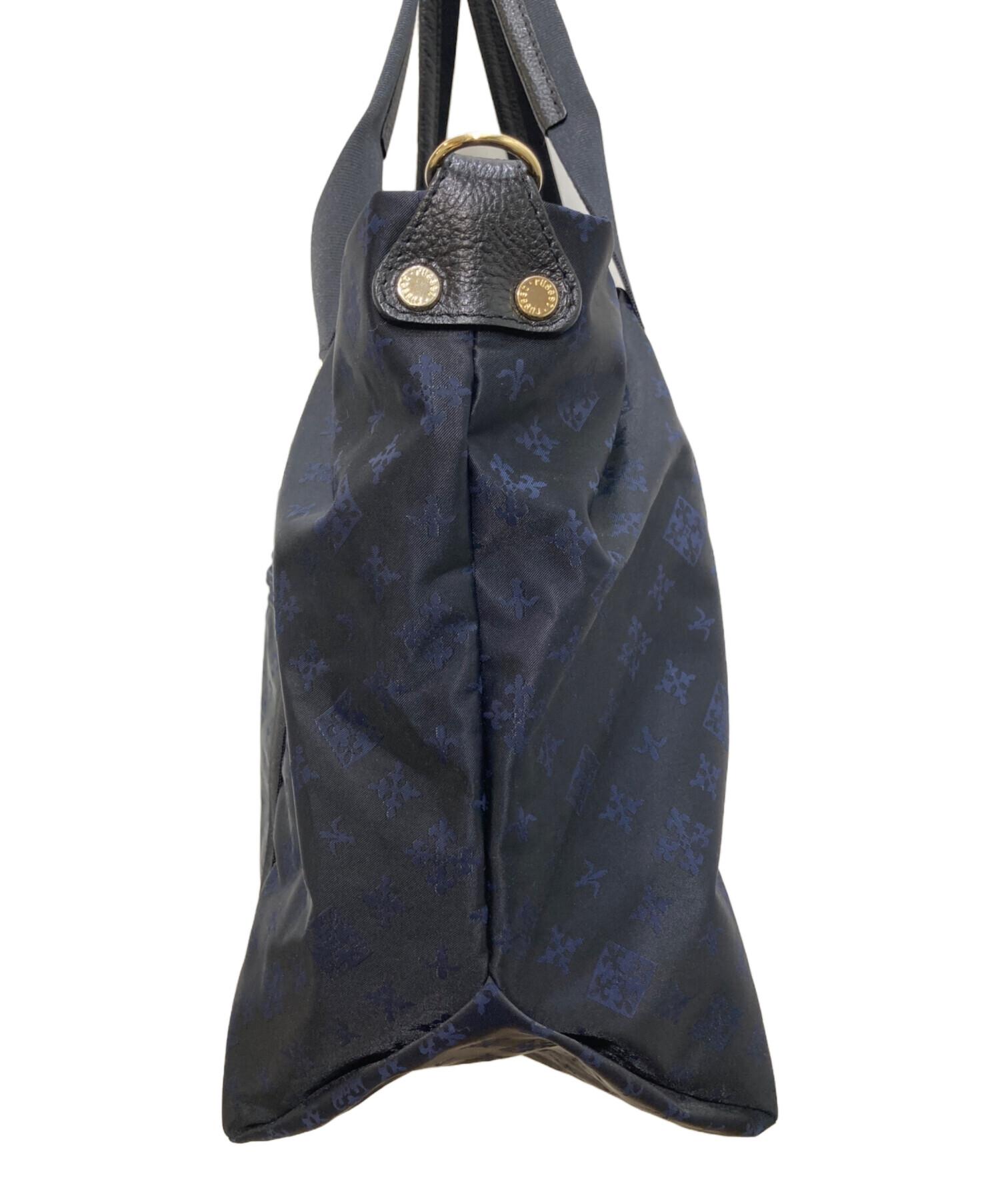 russet ラシット　ボストンバッグ　ネイビー　美品 中古・古着通販】russet (ラシット) ボストンバッグ ネイビー