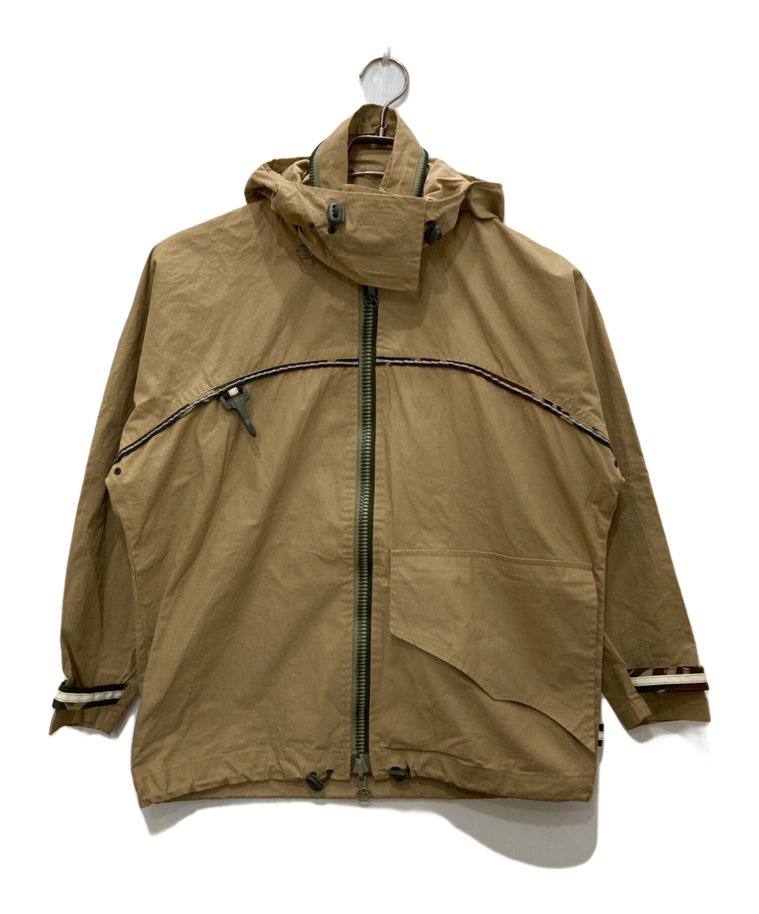 中古・古着通販】MAHARISHI (マハリシ) フーデッドジャケット ベージュ 