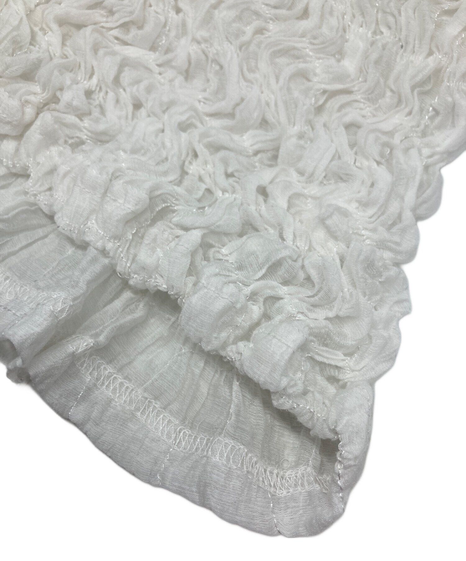 中古・古着通販】HeRIN.CYE (ヘリンドットサイ) Square shirring tops 