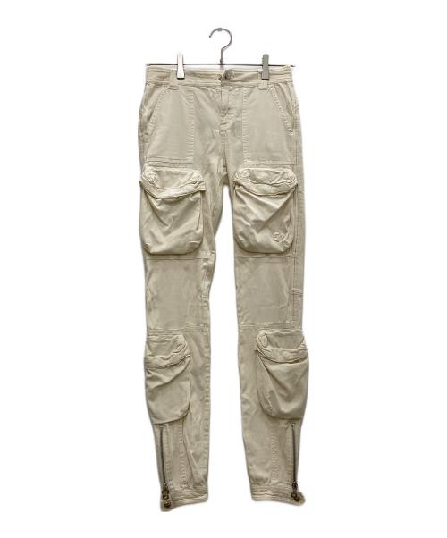 Diesel アイボリー カーゴパンツ 中古・古着通販】DIESEL (ディーゼル) スリムカーゴパンツ アイボリー