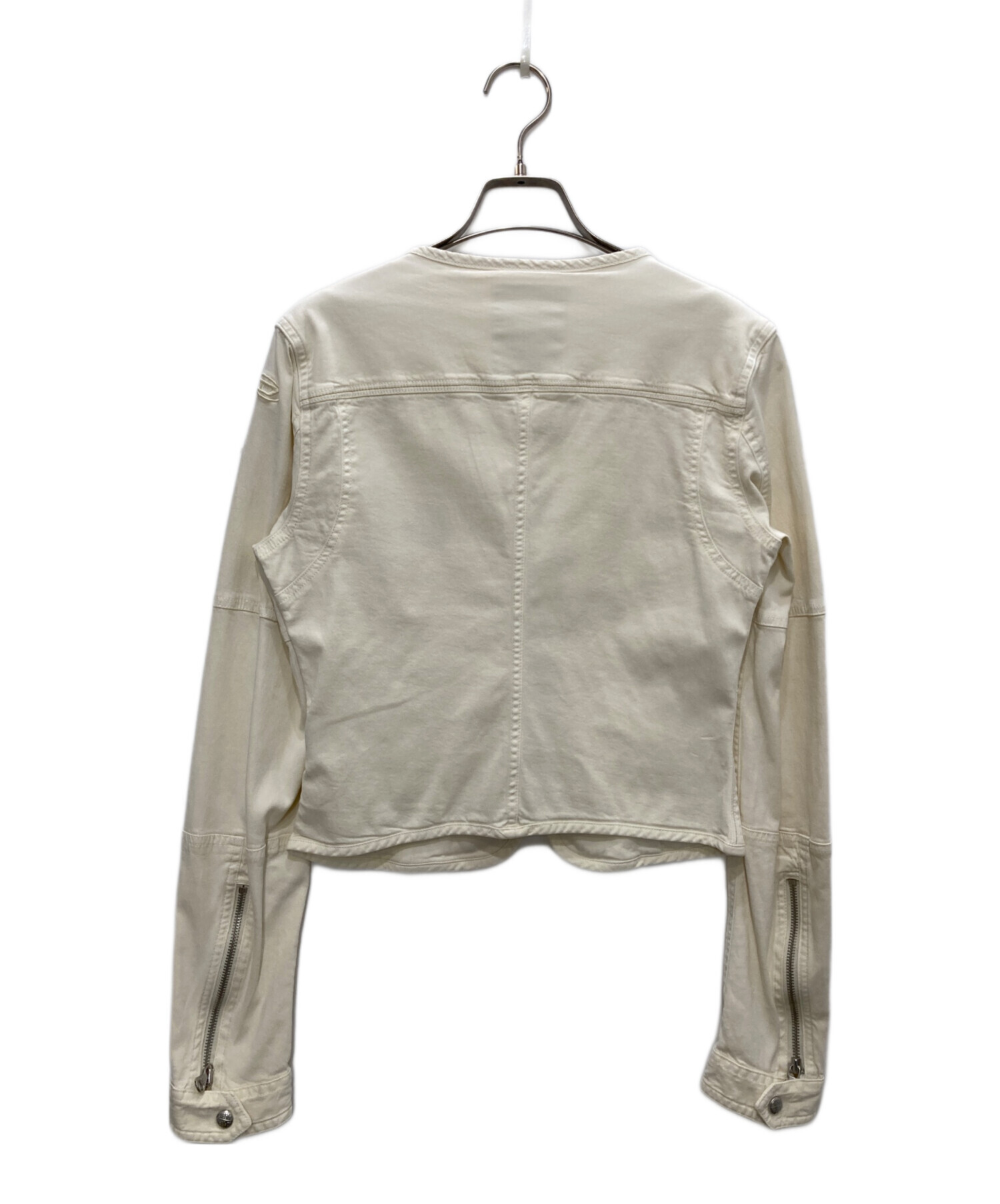 中古・古着通販】DIESEL (ディーゼル) ノーカラージャケット 