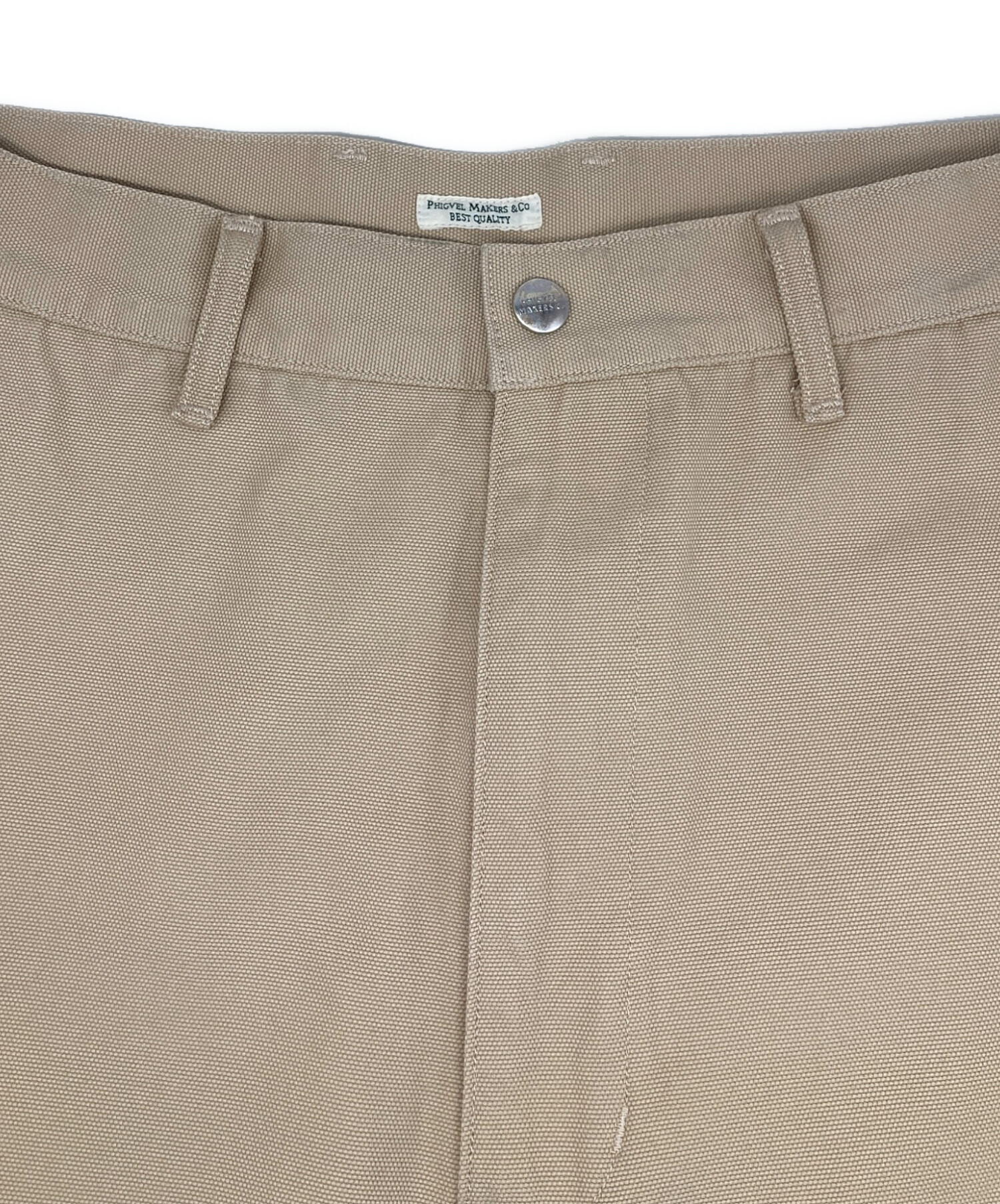 中古・古着通販】PHIGVEL (フィグベル) DUCK CLOTH DOUBLE KNEE SHORTS