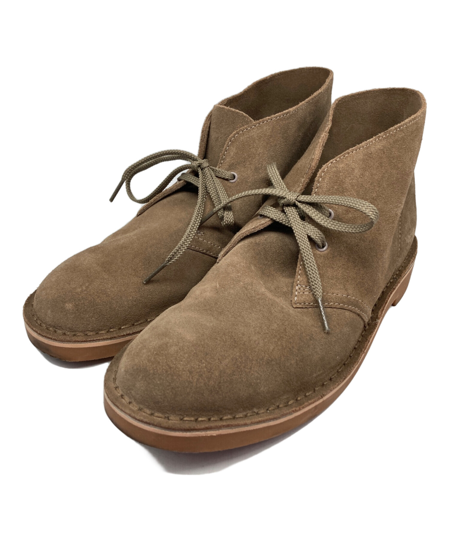 中古・古着通販】CLARKS (クラークス) チャッカブーツ ブラウン サイズ
