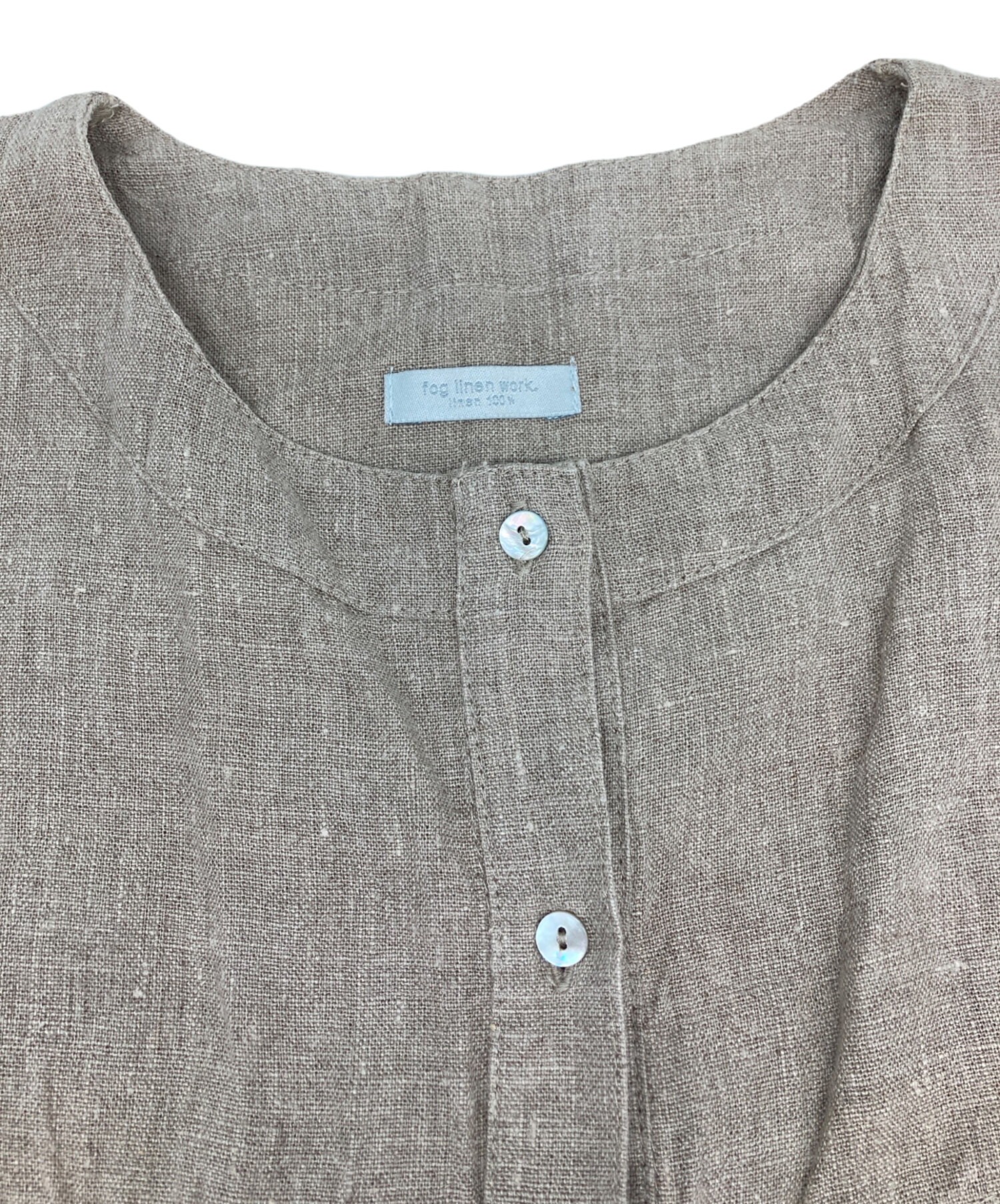 中古・古着通販】fog linen work (フォグリネンワーク) ノースリーブ 