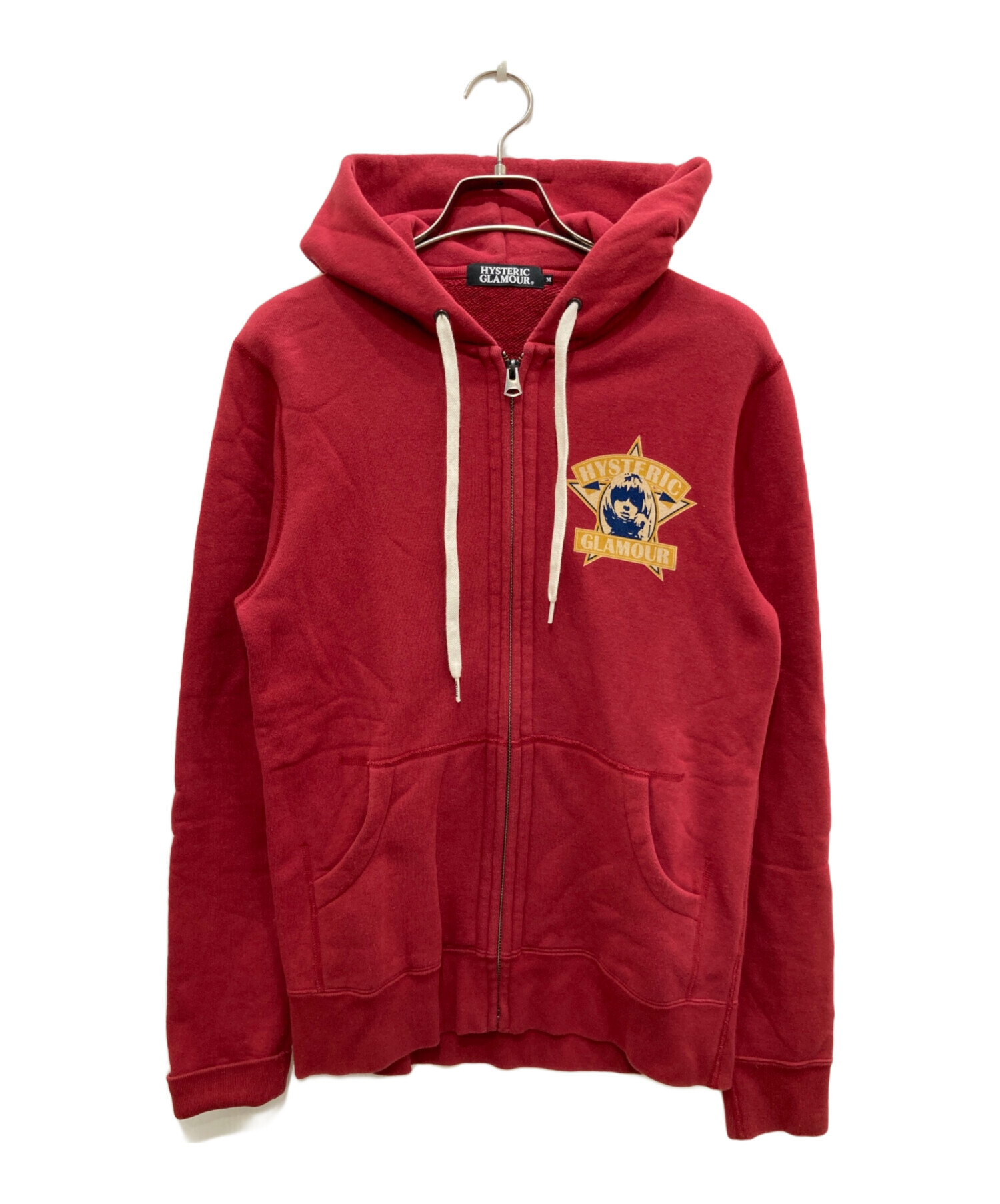 最終値下げ‼️HYSTERIC GLAMOUR フルジップパーカー Mサイズ 中古・古着通販】Hysteric Glamour (ヒステリックグラマー) フルジップ