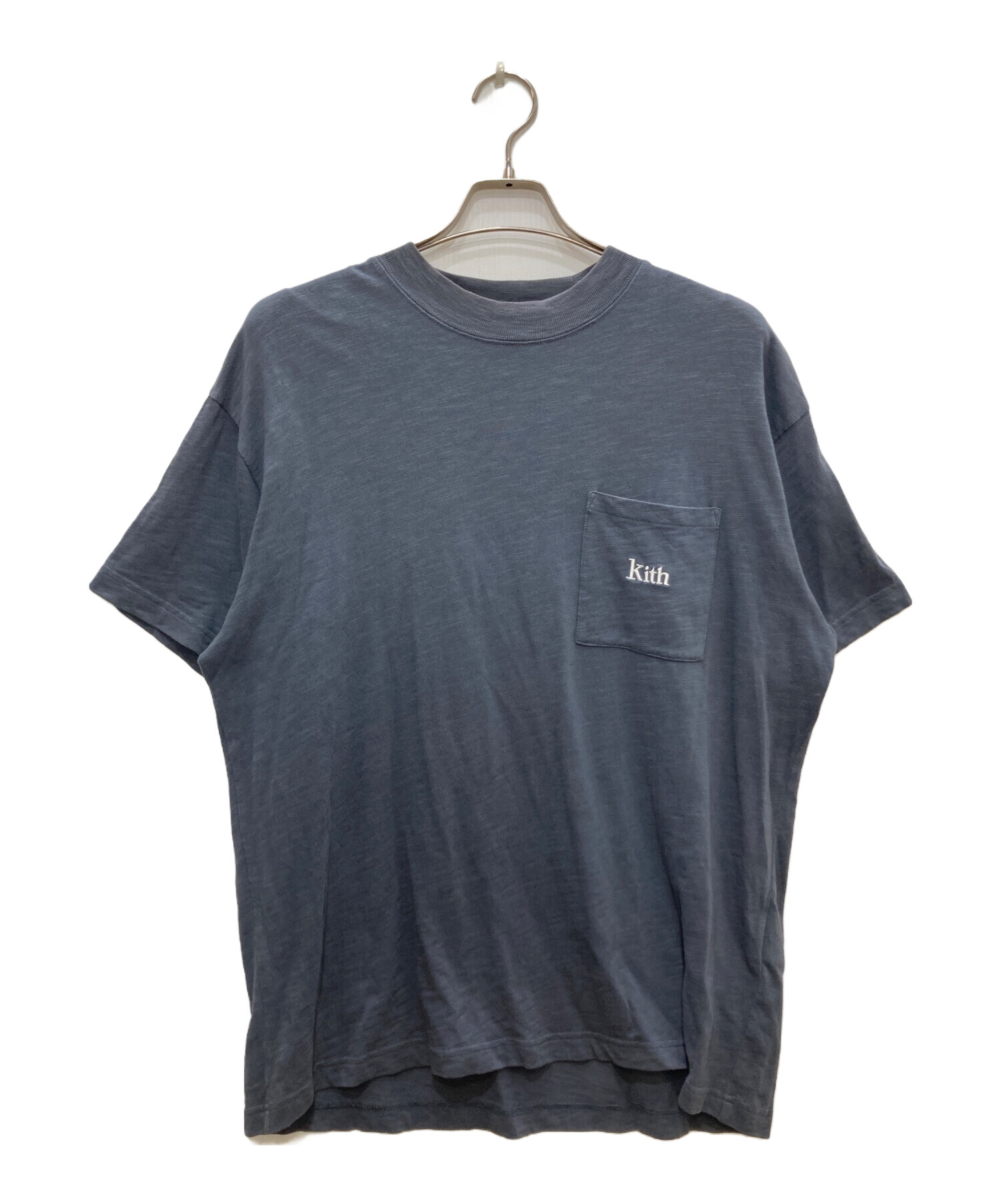中古・古着通販】KITH (キス) ポケットTシャツ グレー サイズ:L 