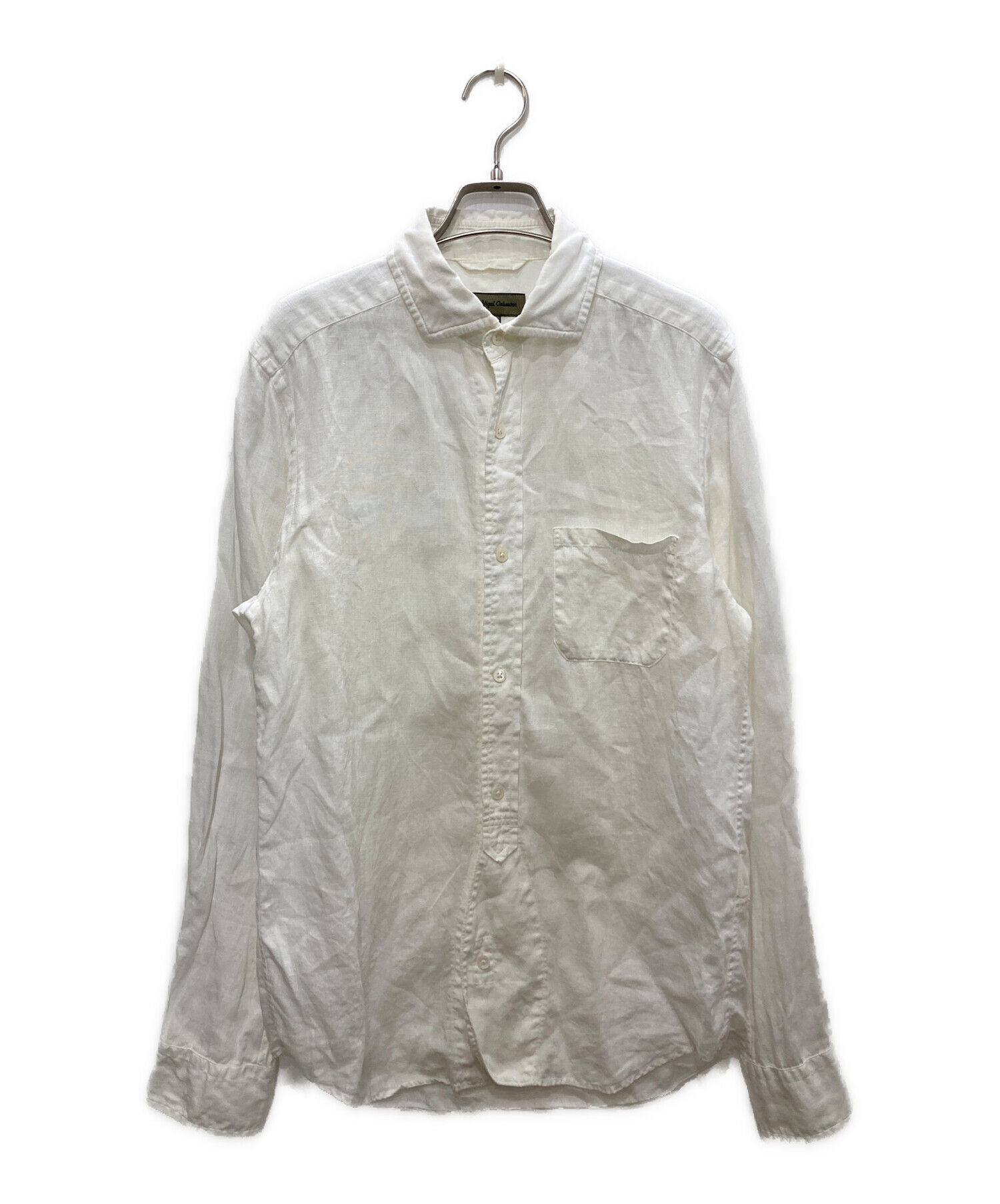 NIGEL CABOURN BRITISH OFFICERS SHIRT 美中古 中古・古着通販】NIGEL CABOURN (ナイジェルケーボン) BRITISH