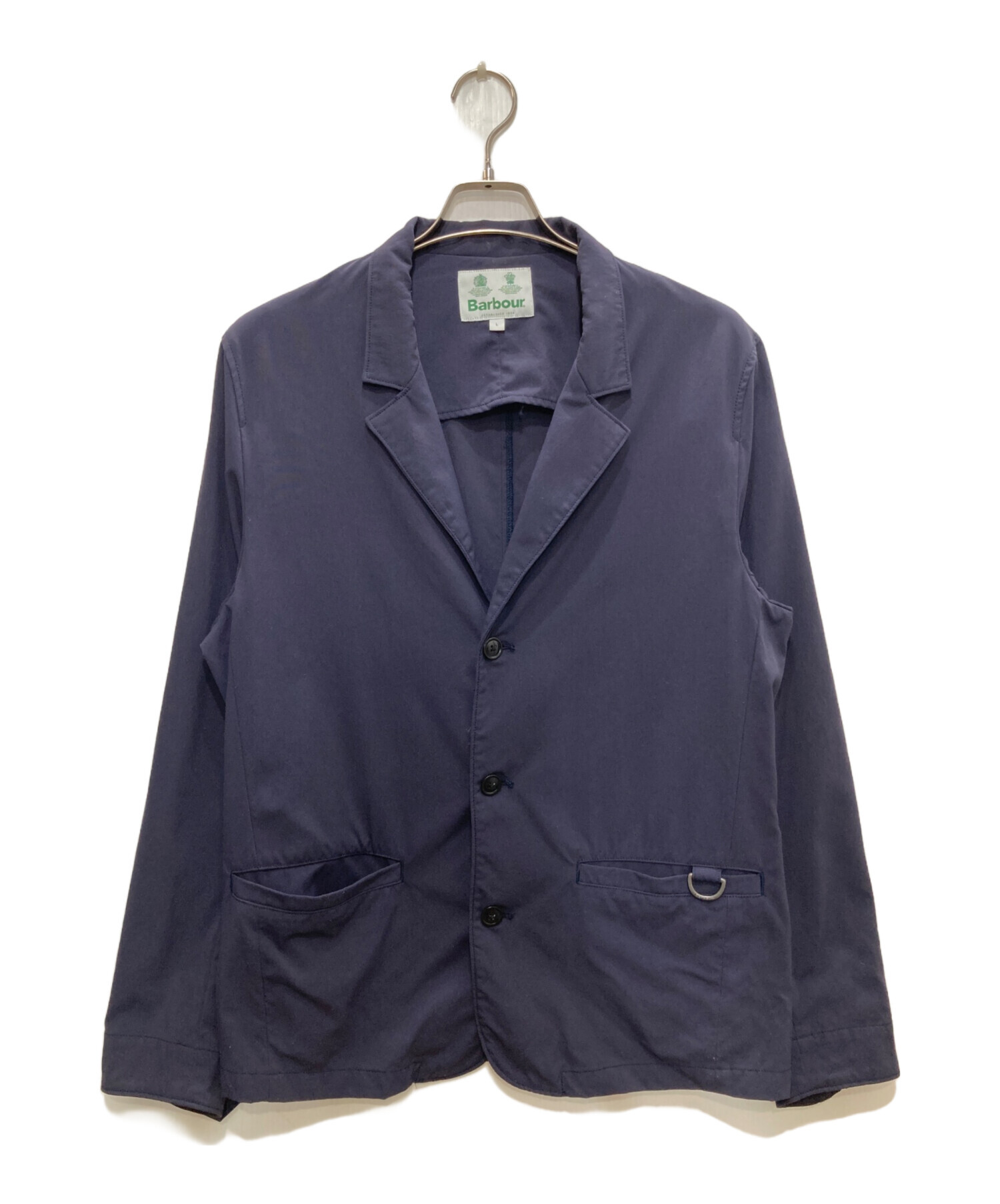 中古・古着通販】Barbour (バブアー) 3Bジャケット ネイビー サイズ:L 