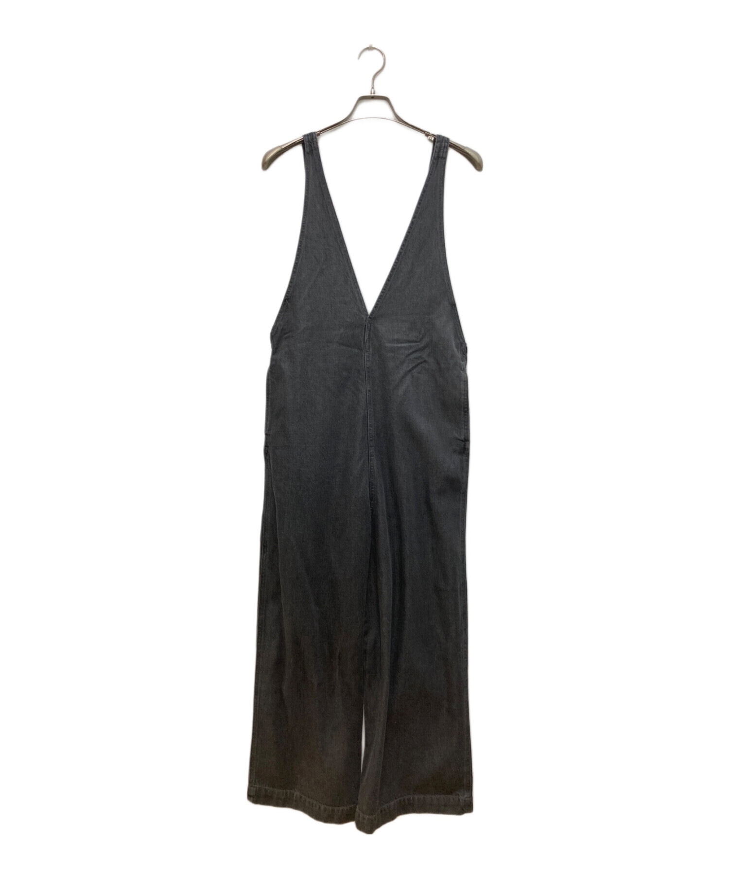 中古・古着通販】DU JOUR (デュ ジュール) V NECK JEAN SALOPETTE/V