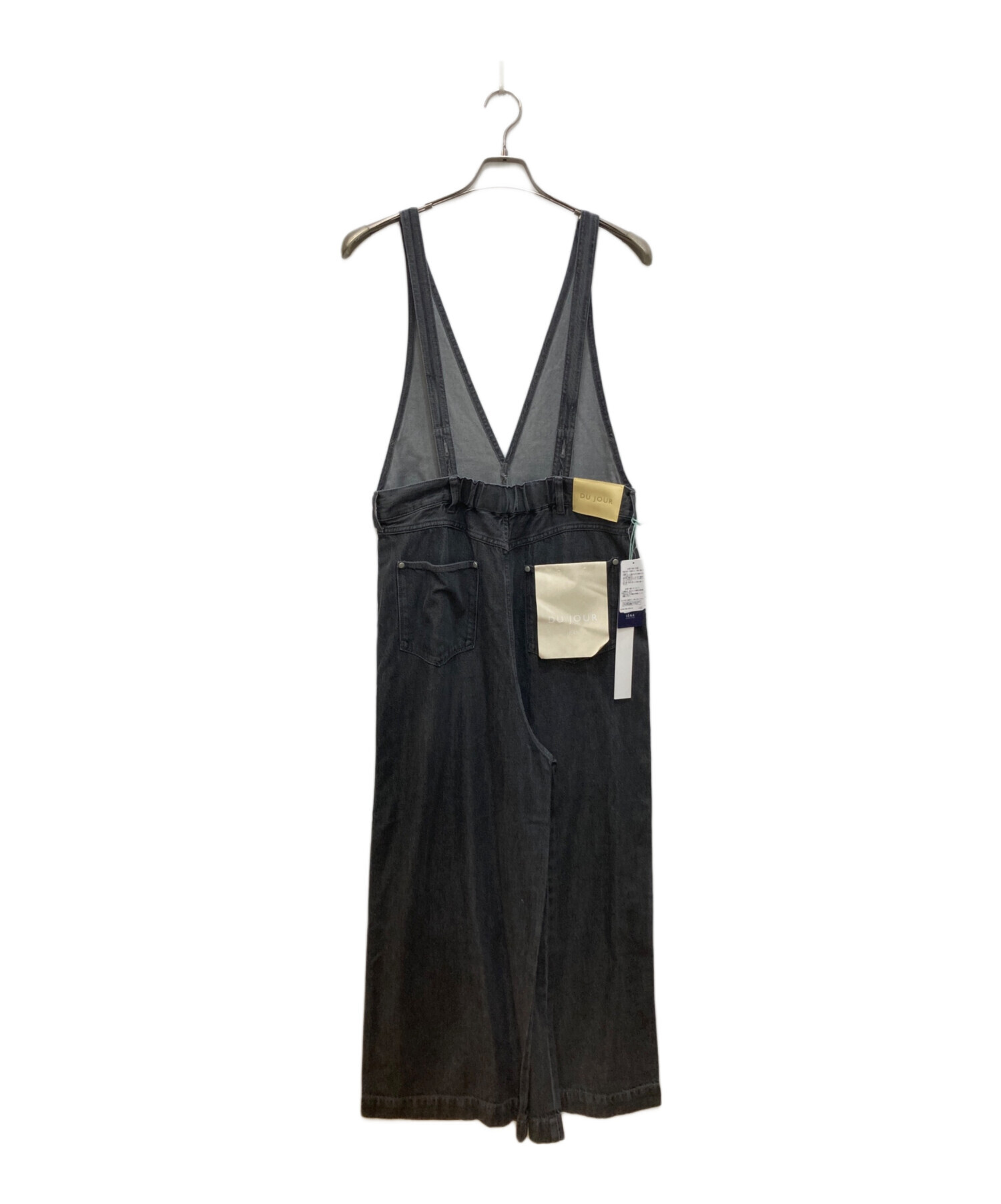 中古・古着通販】DU JOUR (デュ ジュール) V NECK JEAN SALOPETTE/V