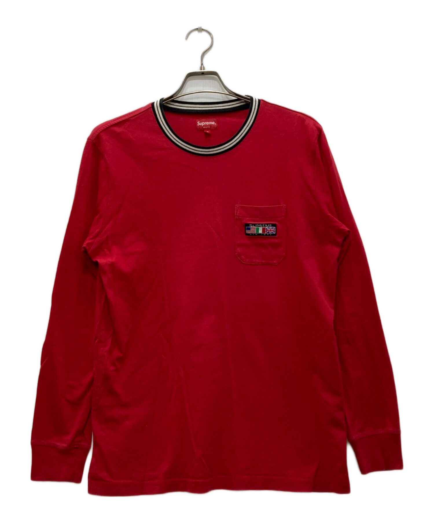 supreme l/s pocket tee mサイズ 【公式通販】