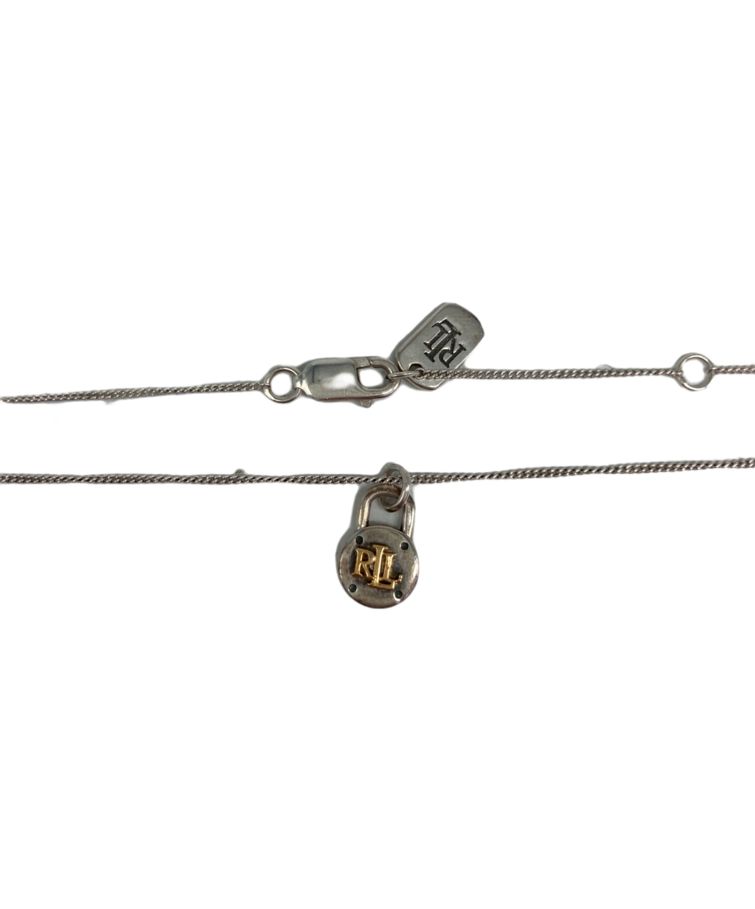 中古・古着通販】RALPH LAUREN (ラルフローレン) ロゴネックレス