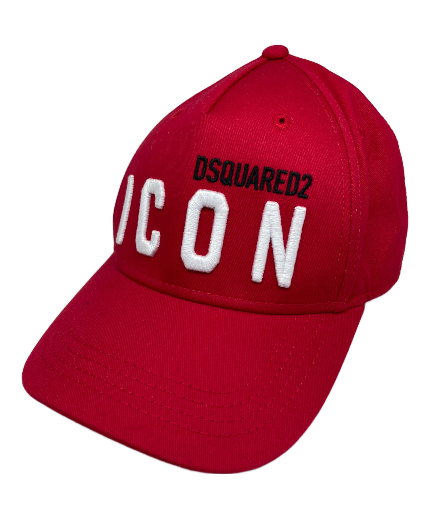 中古・古着通販】DSQUARED2 (ディースクエアード) キャップ レッド 