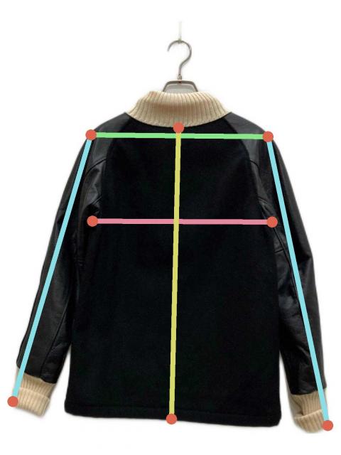 中古・古着通販】skookum (スクーカム) スタジャン ブラック サイズ:32