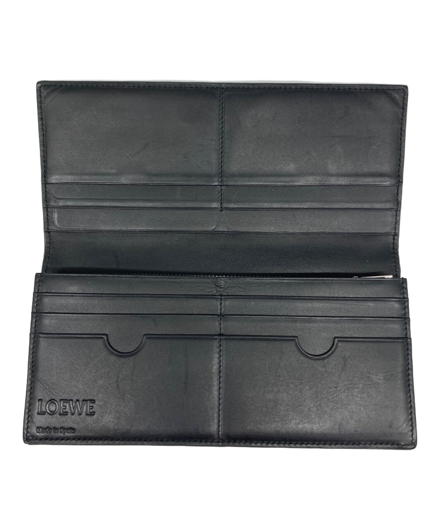 LOEWE ロエベ 財布・ケース  黒 【古着】【中古】【送料無料】 中古・古着通販】LOEWE (ロエベ) コインケース ブラック｜ブランド
