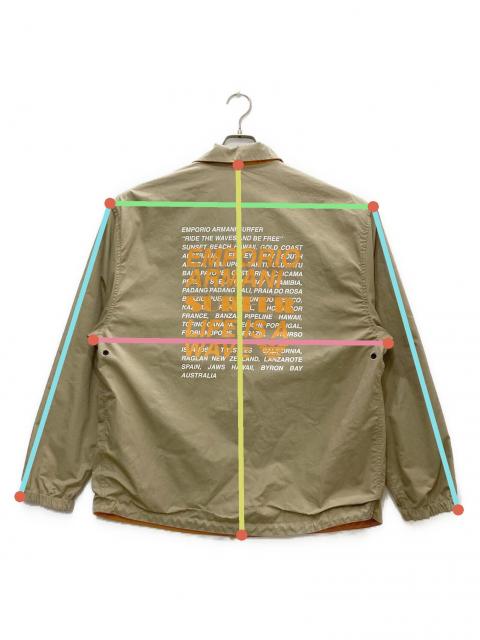 【未使用　タグ付】エンポリオアルマーニ　ノーカラージャケット　ベージュ EMPORIO ARMANI エンポリオアルマーニ メンズ ブルゾン（その他