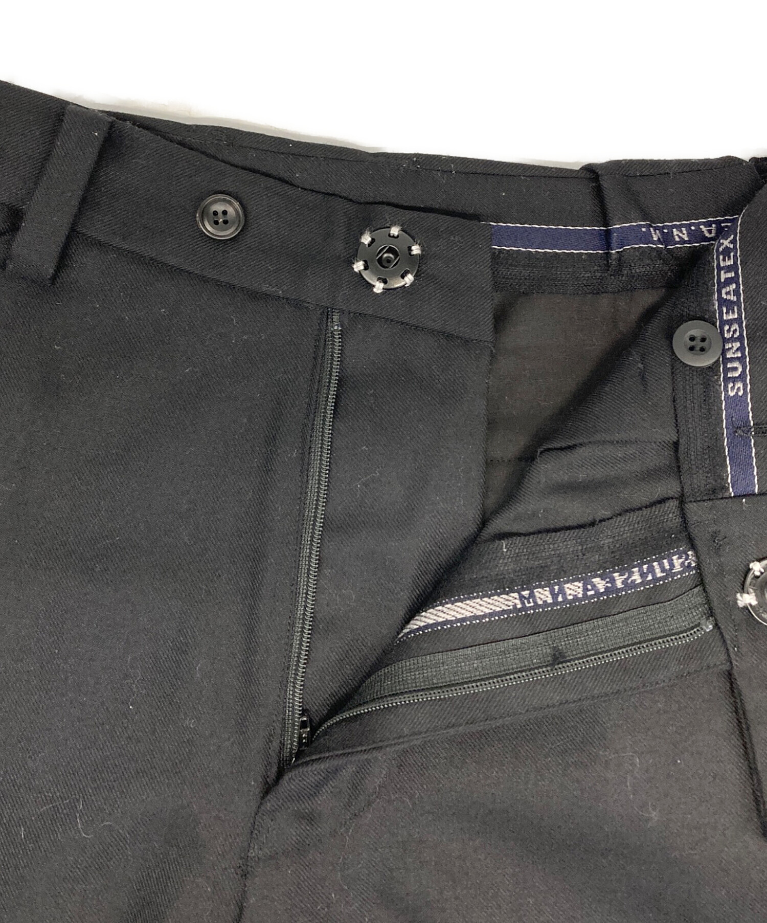 中古・古着通販】SUNSEA (サンシー) テケテケパンツ SUNSEA ブラック 