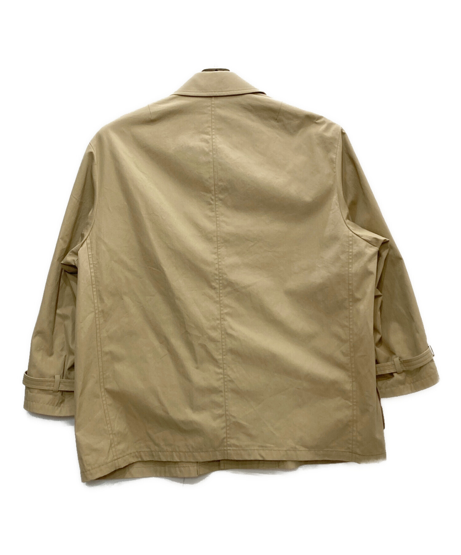 AURALEE フィンクスナチュラルギャバジンプロダクトダイブルゾン 中古・古着通販】AURALEE (オーラリー) FINX HARD TWIST