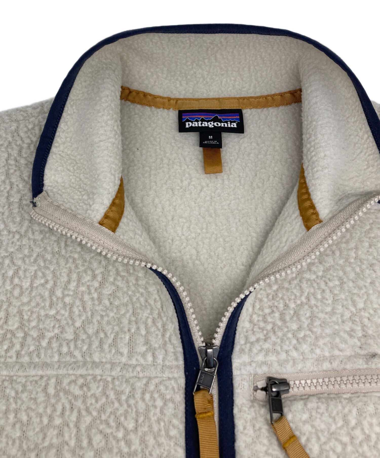 中古・古着通販】Patagonia (パタゴニア) レトロパイルベスト ホワイト