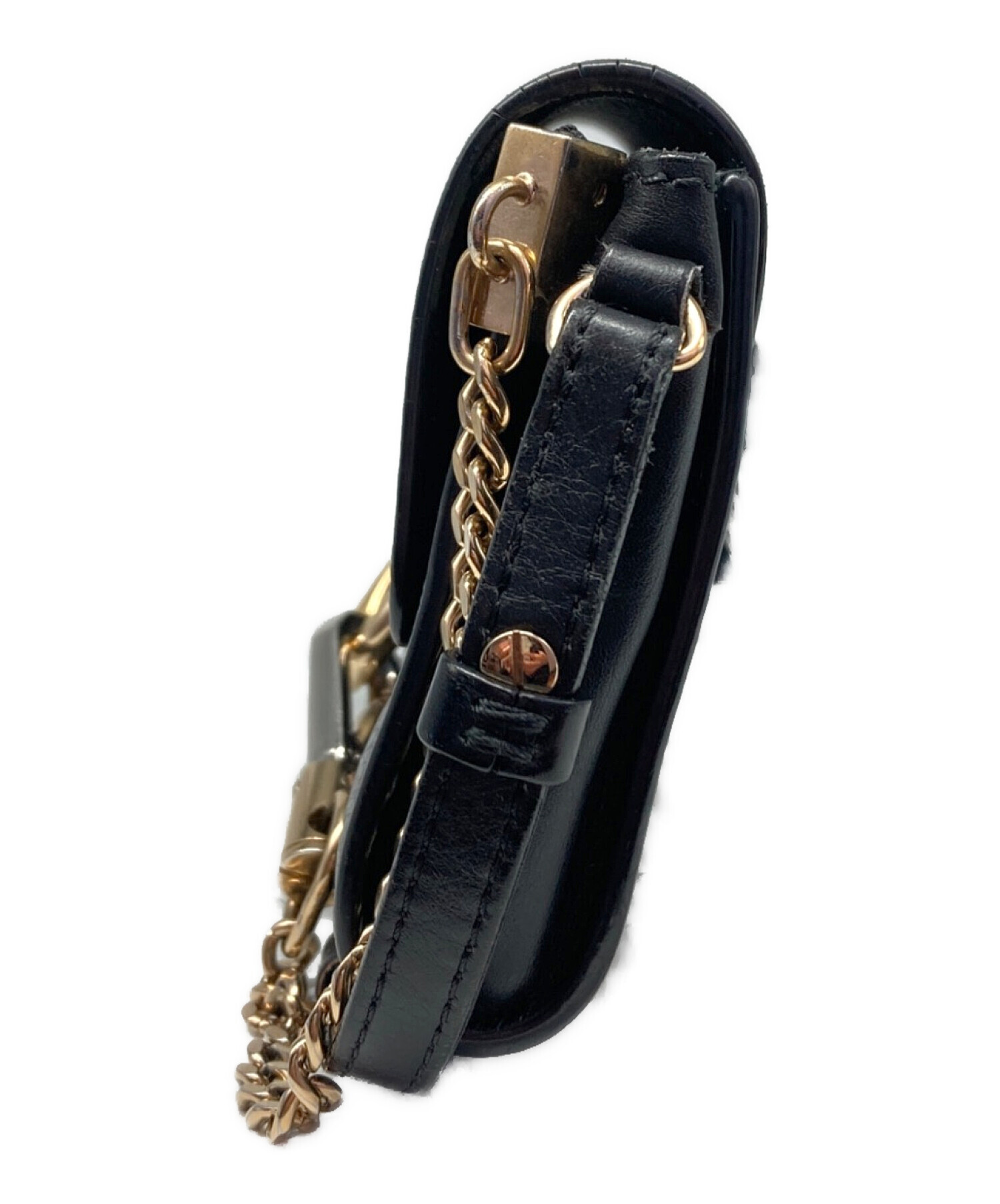 中古・古着通販】Chloe (クロエ) FAYE ミニショルダーバッグ ブラック 