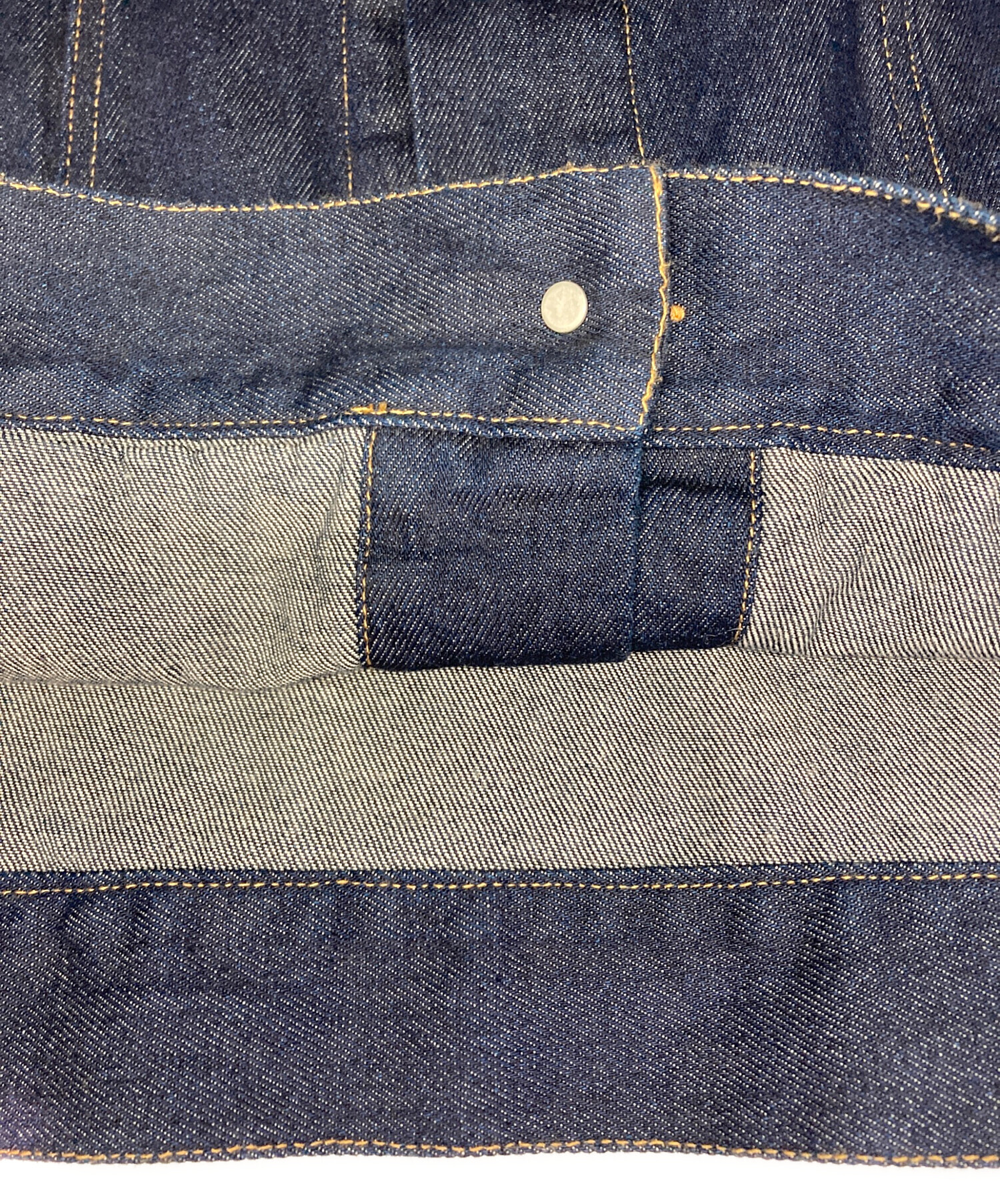 中古・古着通販】A BATHING APE (ア ベイシング エイプ) 袖ロゴデニム