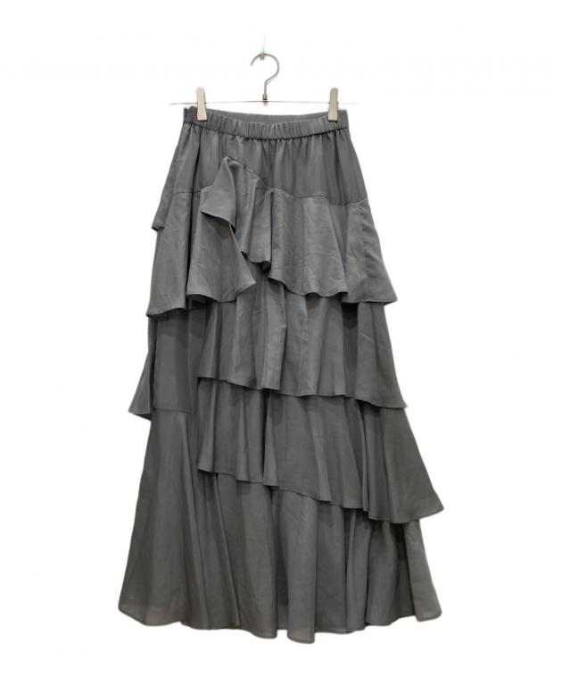 中古・古着通販】FRAY ID (フレイ アイディー) アシメフリルティアード