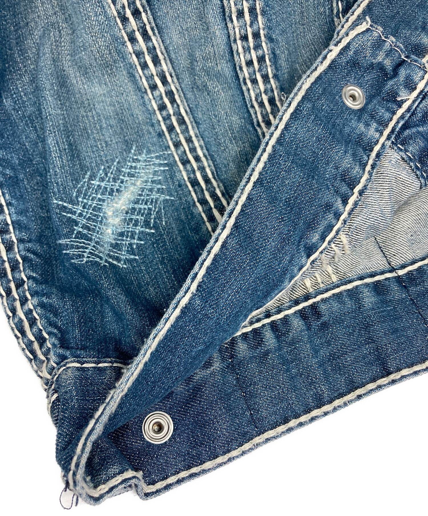 TRUE RELIGION ジャケット Sサイズ デニム 中古・古着通販】TRUE RELIGION (トゥルー レリジョン) デニム