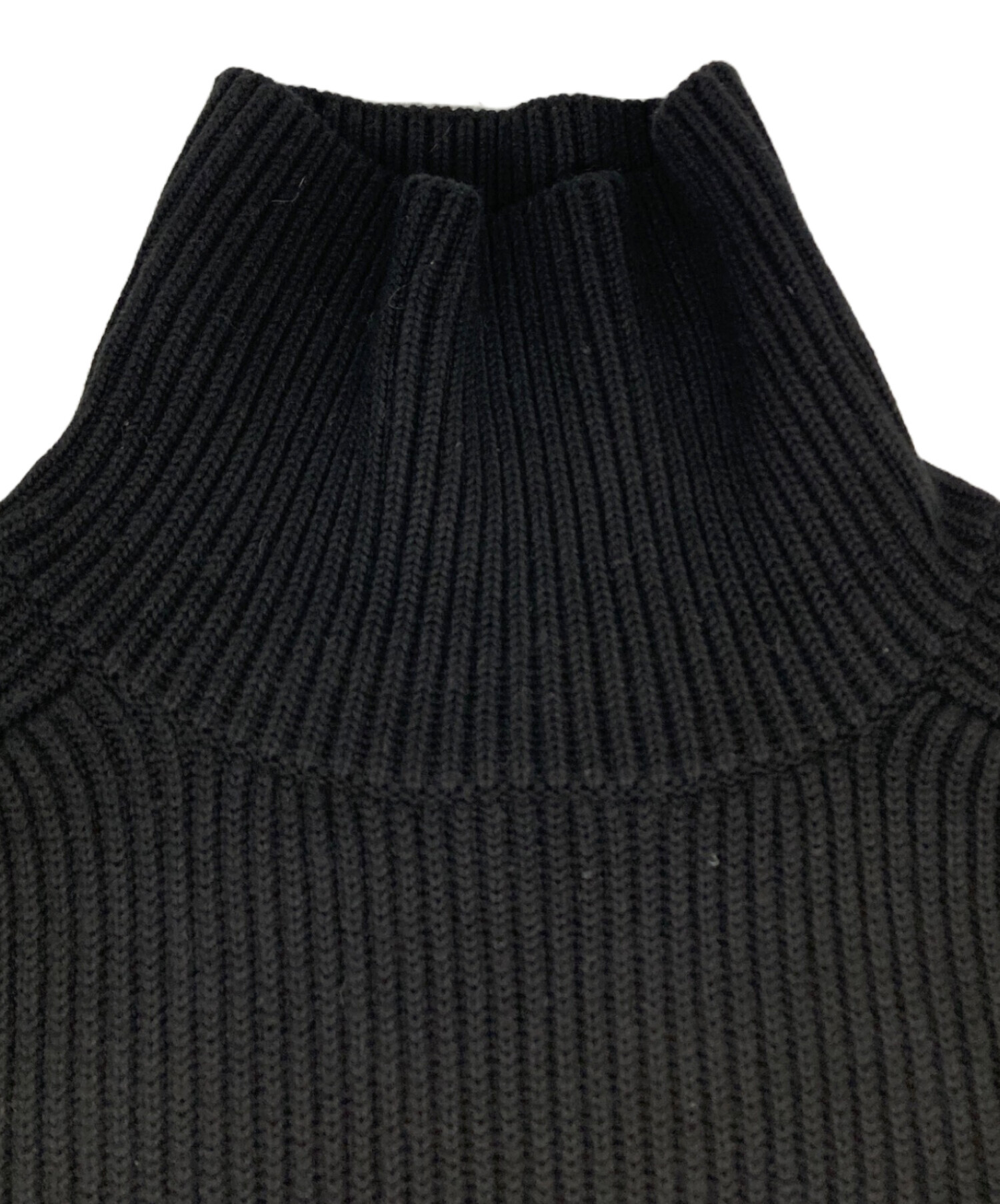 中古・古着通販】CABAN (キャバン) コットンカシミヤアゼ ハイネック