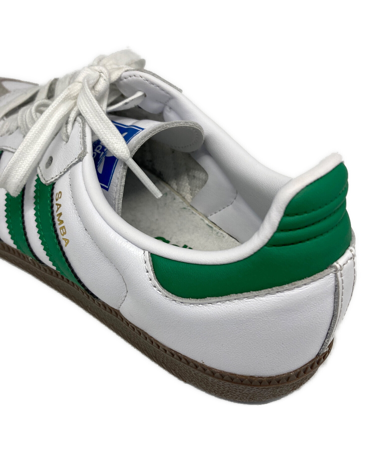 【新品・未使用】ADIDAS ORIGINALS SAMBA シルバーグリーン 国内 9/1 発売】アディダス オリジナルス ウィメンズ サンバ OG