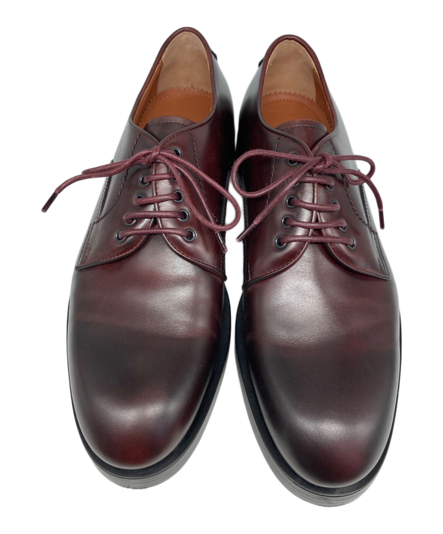 エルメネジルドゼニア Ermenegildo Zegna ビジネスシューズ 中古・古着通販】ERMENEGILDO ZEGNA (エルメネジルド・ゼニア) レザー