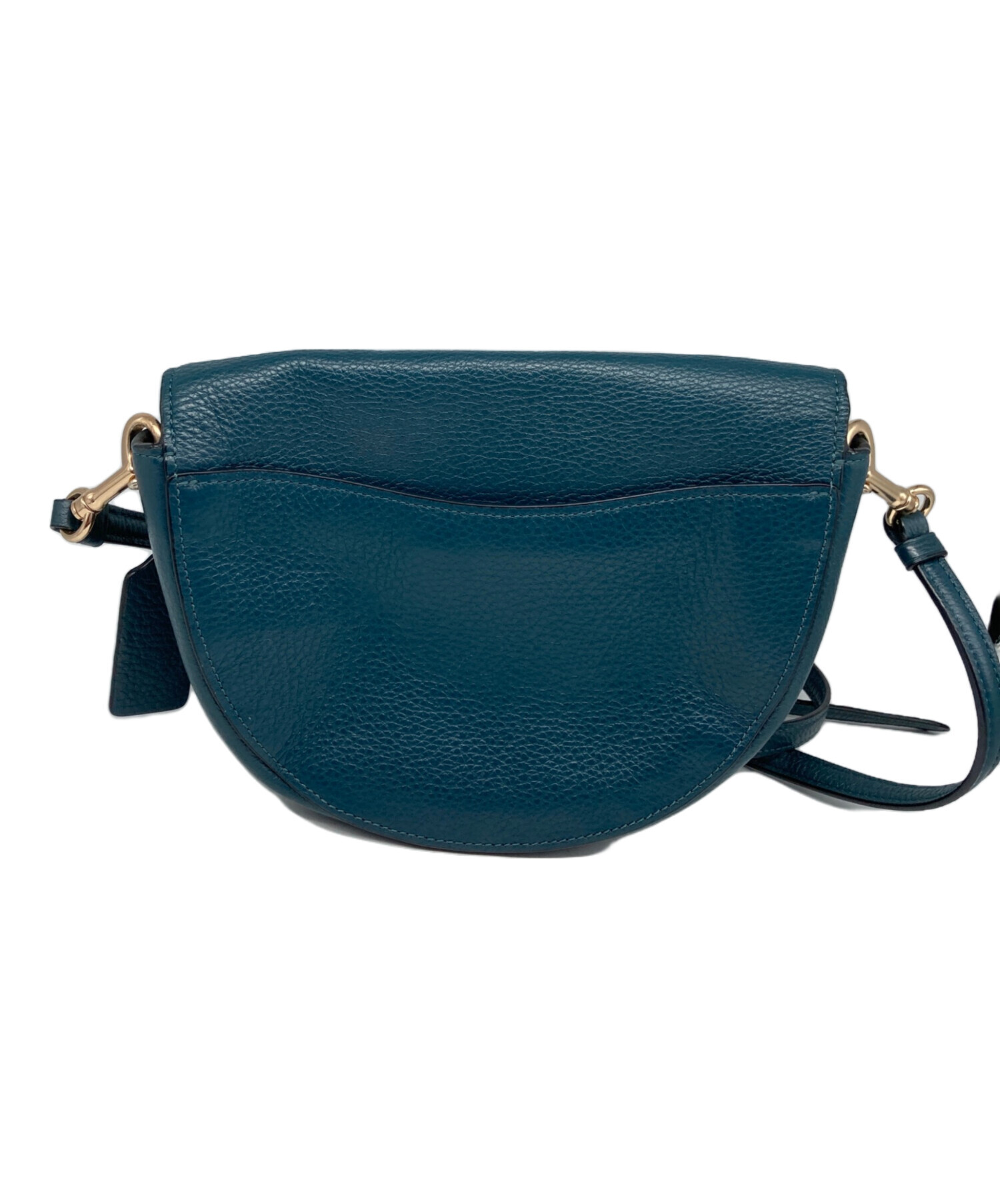 美品 コーチ COACH ハンドバッグ デニム×レザー パッチワーク ワン 