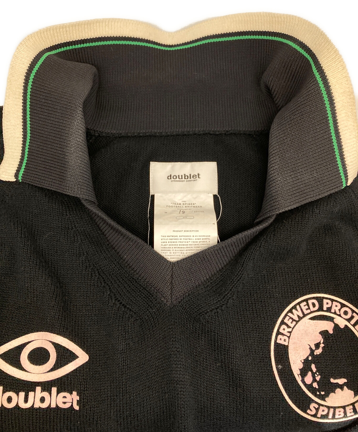 中古・古着通販】doublet (ダブレット) “TEAM SPIBER” FOOTBALL 